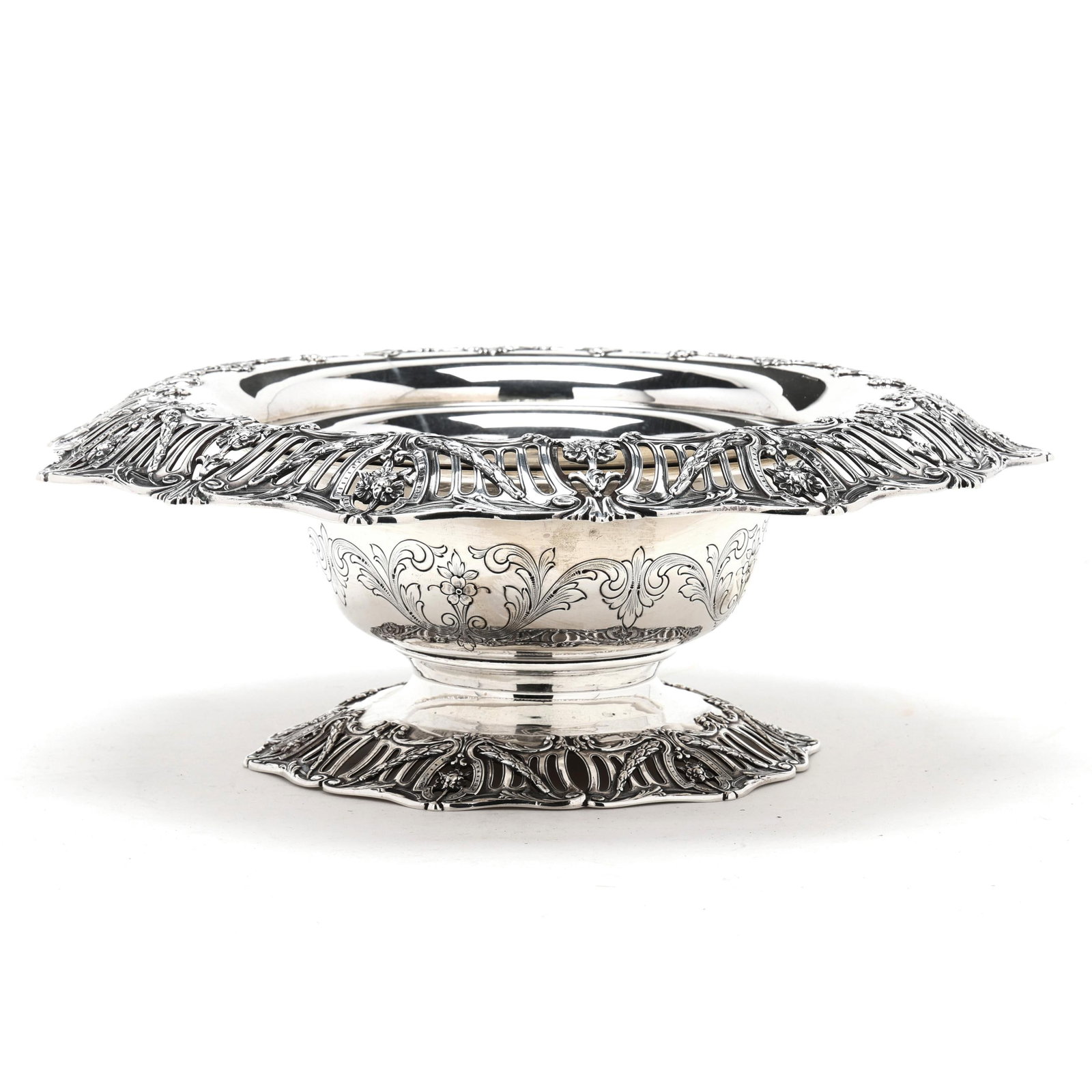 Graff, Washbourne, & Dunn Sterling Silver Centerpiece Bowl (1 of 5)