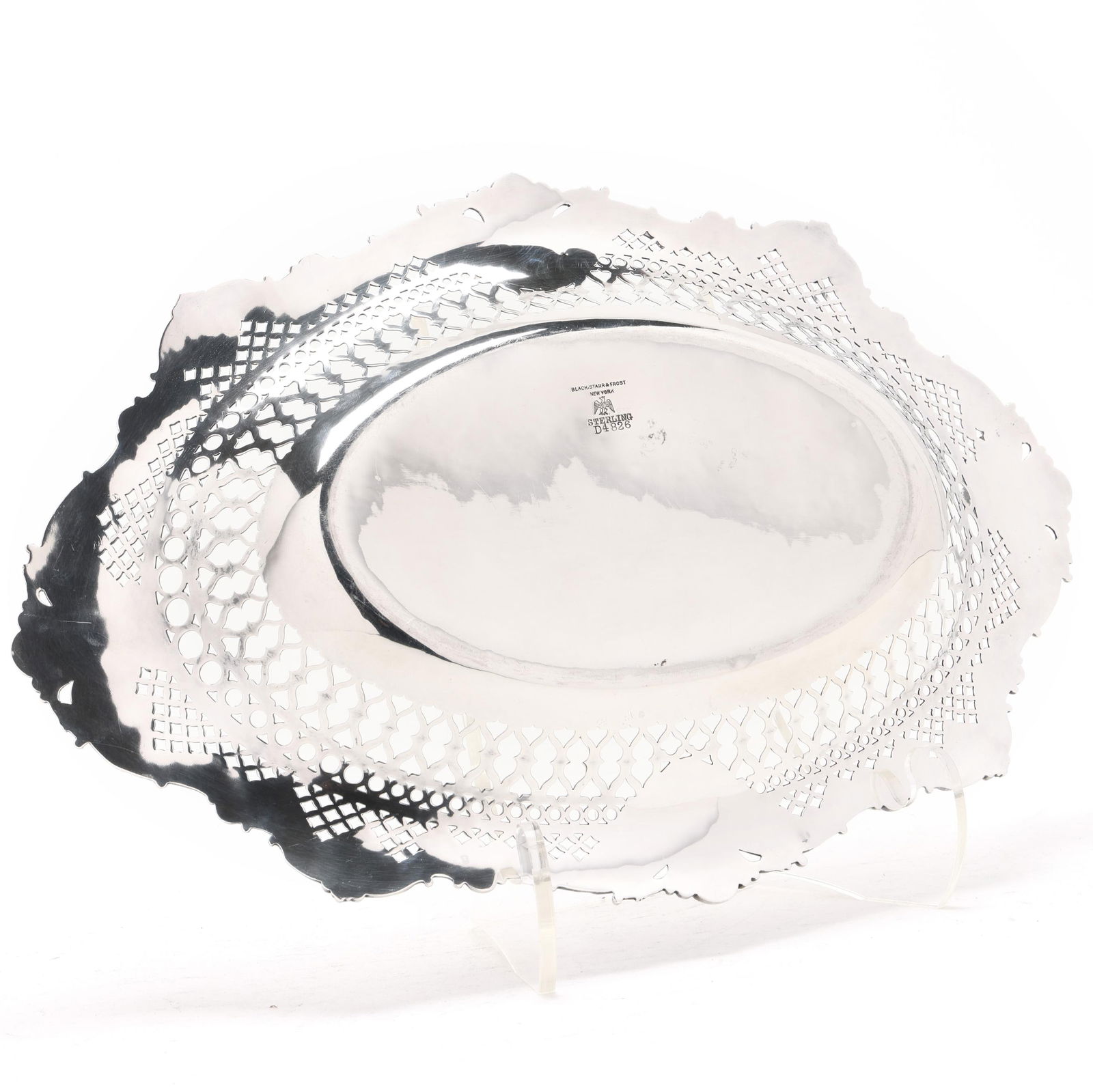 Black, Starr & Frost Sterling Silver Bread Basket - 4