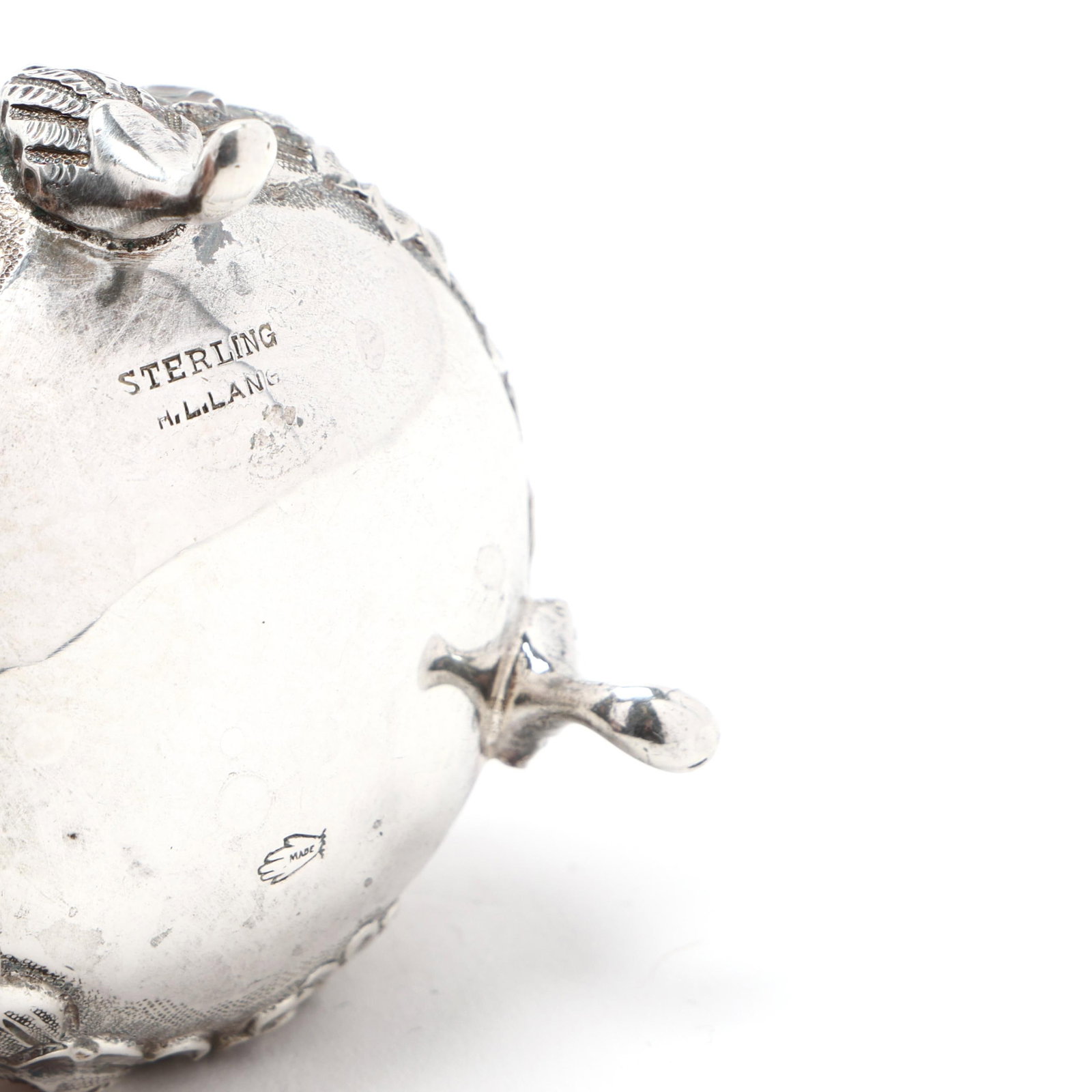 Collection of Six Repousse Silver Salt Cellars - 11