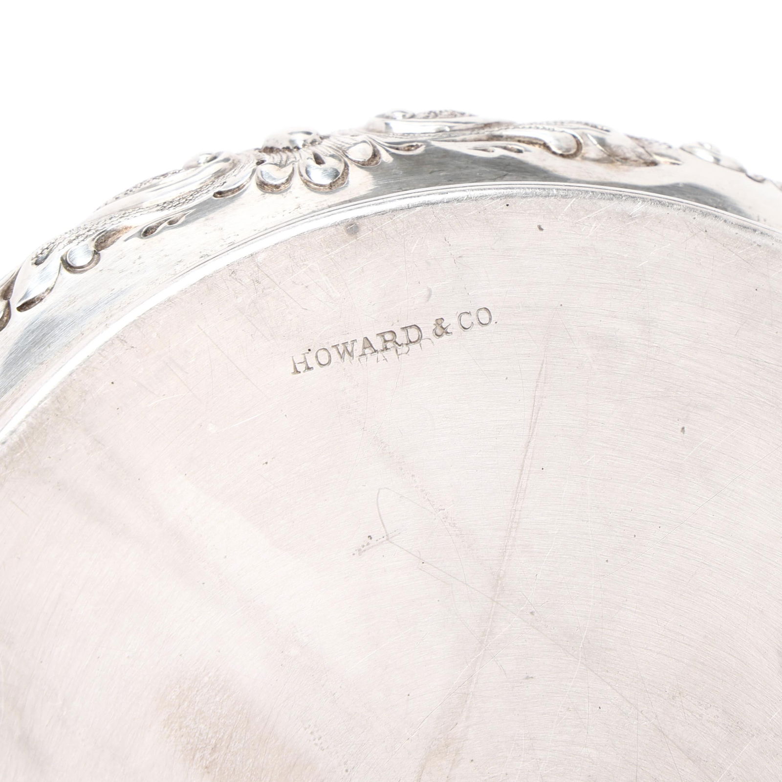 Three Repousse Sterling Silver Serving Items - 7