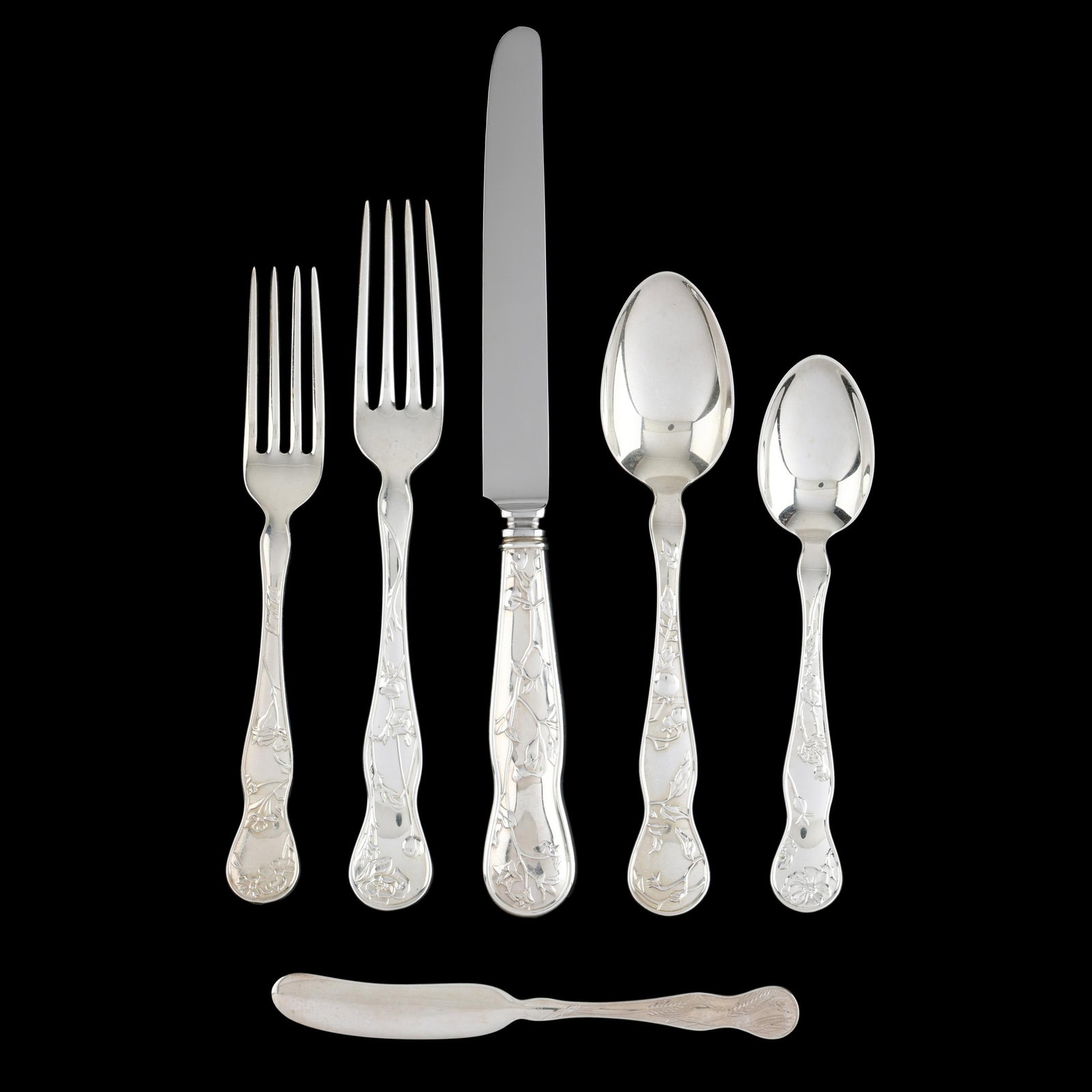 Tiffany & Co. American Garden Sterling Silver Flatware (1 of 5)