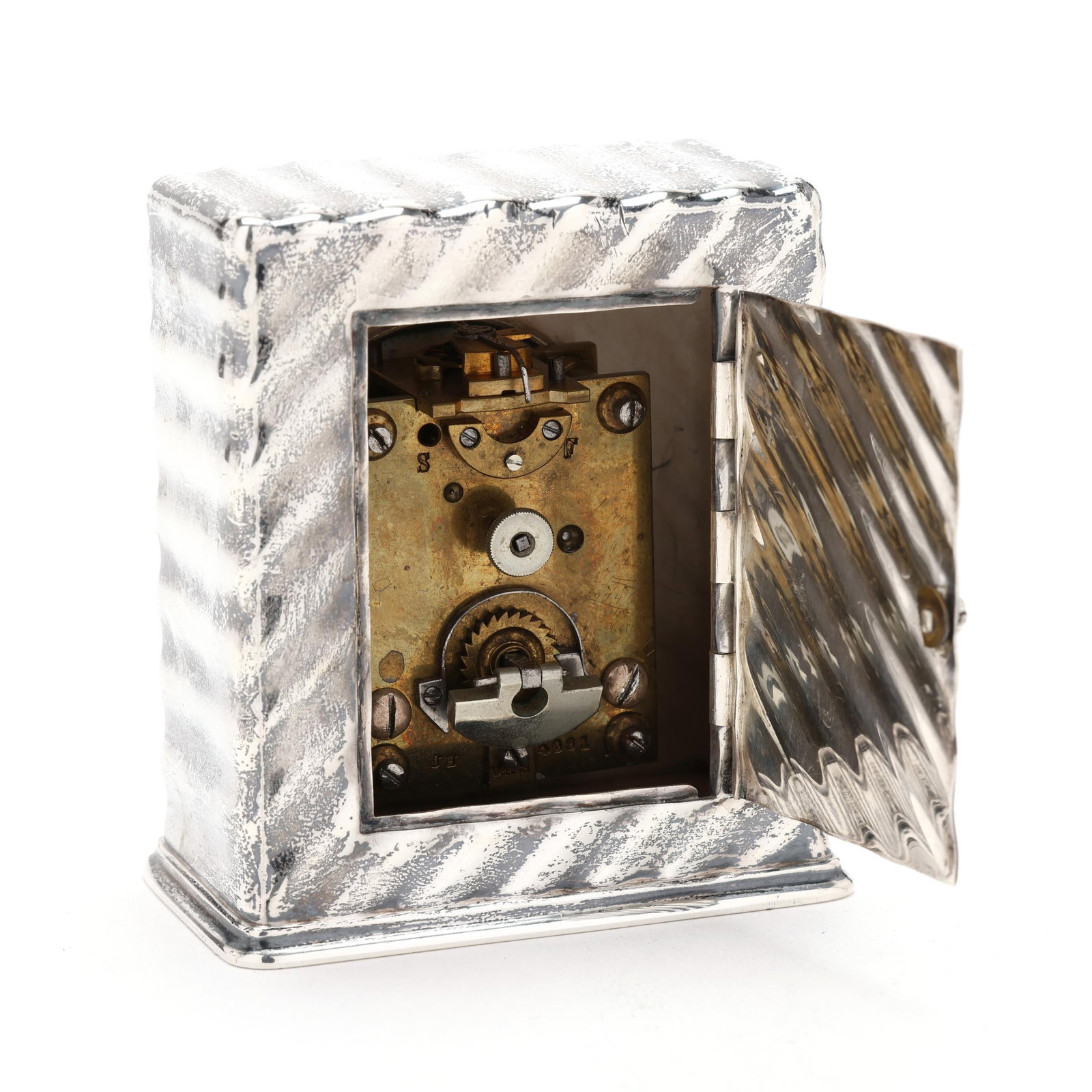 Tiffany & Co. Sterling Silver Desk Clock - 3