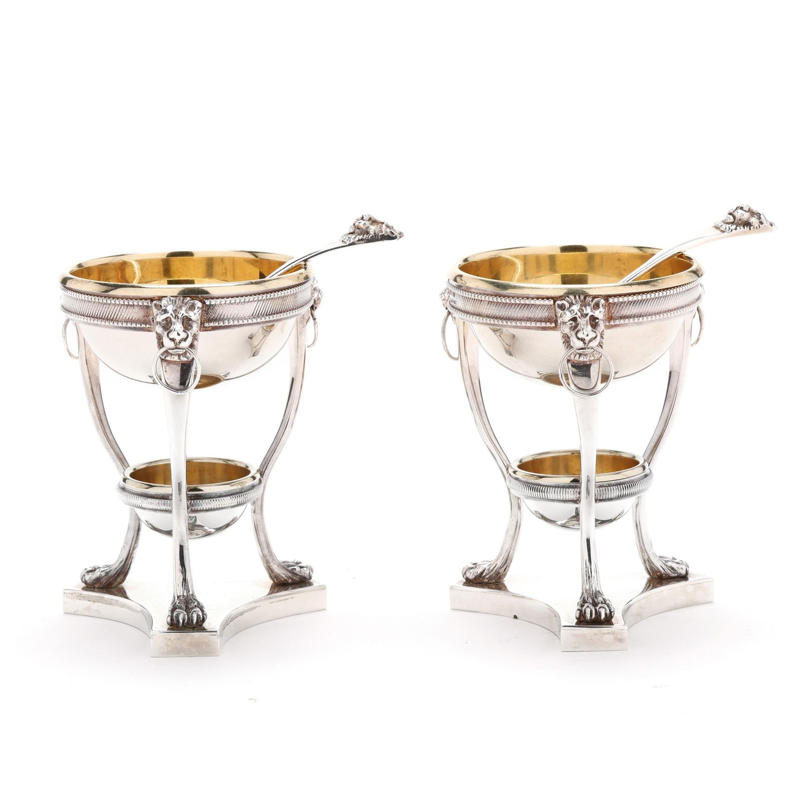 Pair of Tiffany & Co. Sterling Silver Master Salt Cellars (1 of 11)