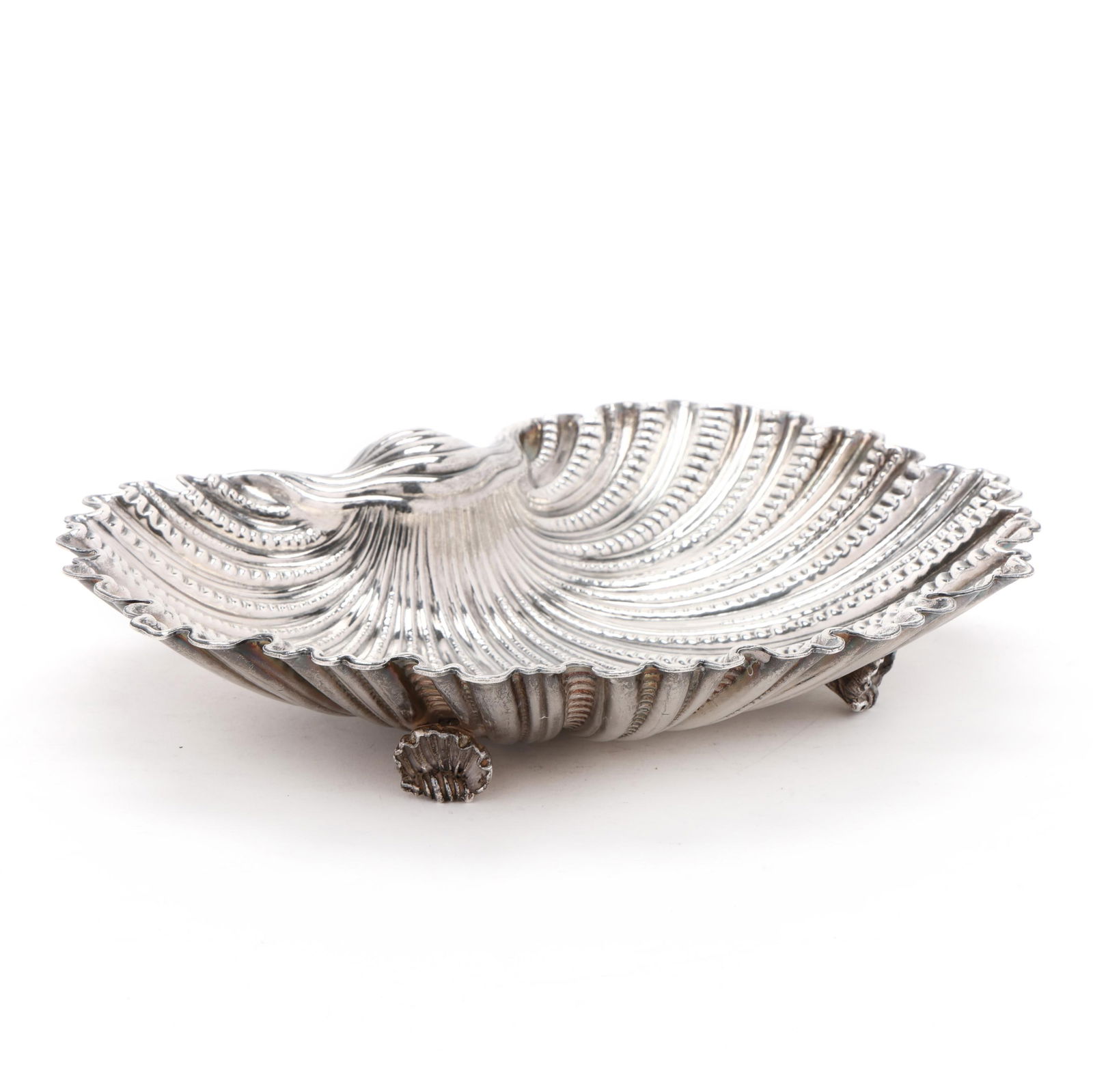 Gianmaria Buccellati Italian Silver Shell Dish (1 of 4)