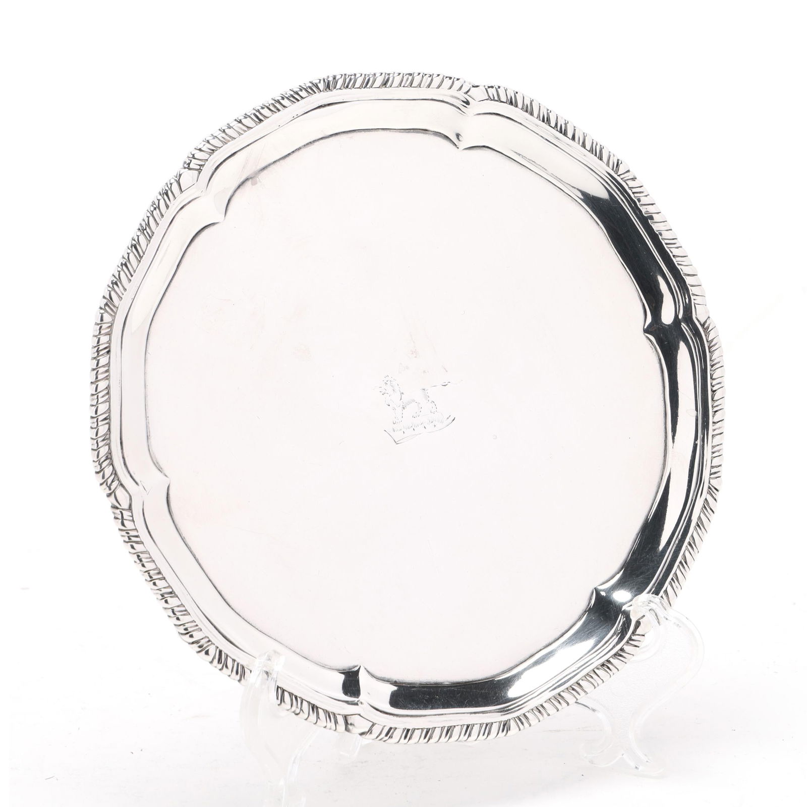 George III Silver Salver, Mark of John Carter II (1 of 5)