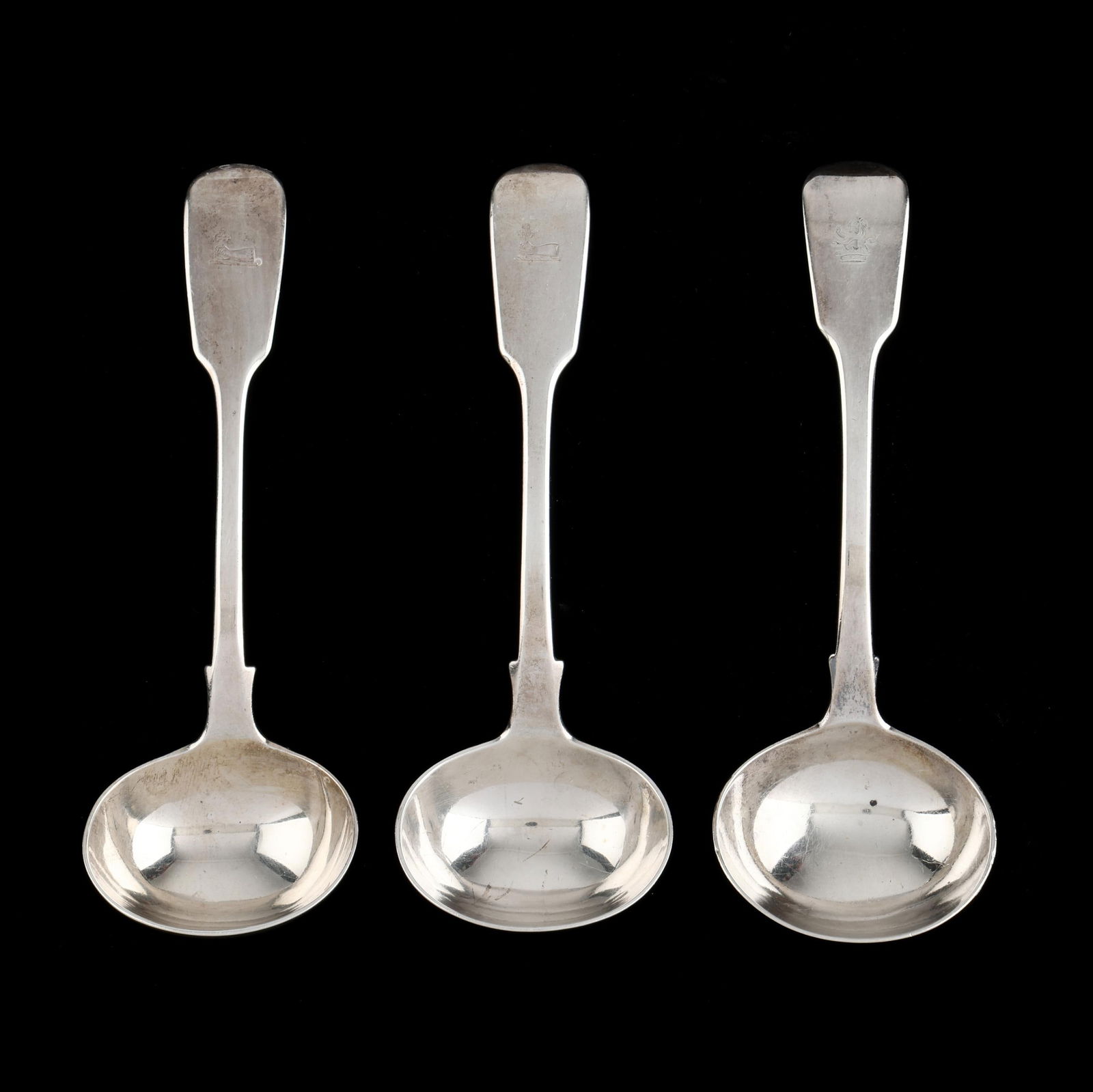 Three English Silver Ladles (1 of 3)
