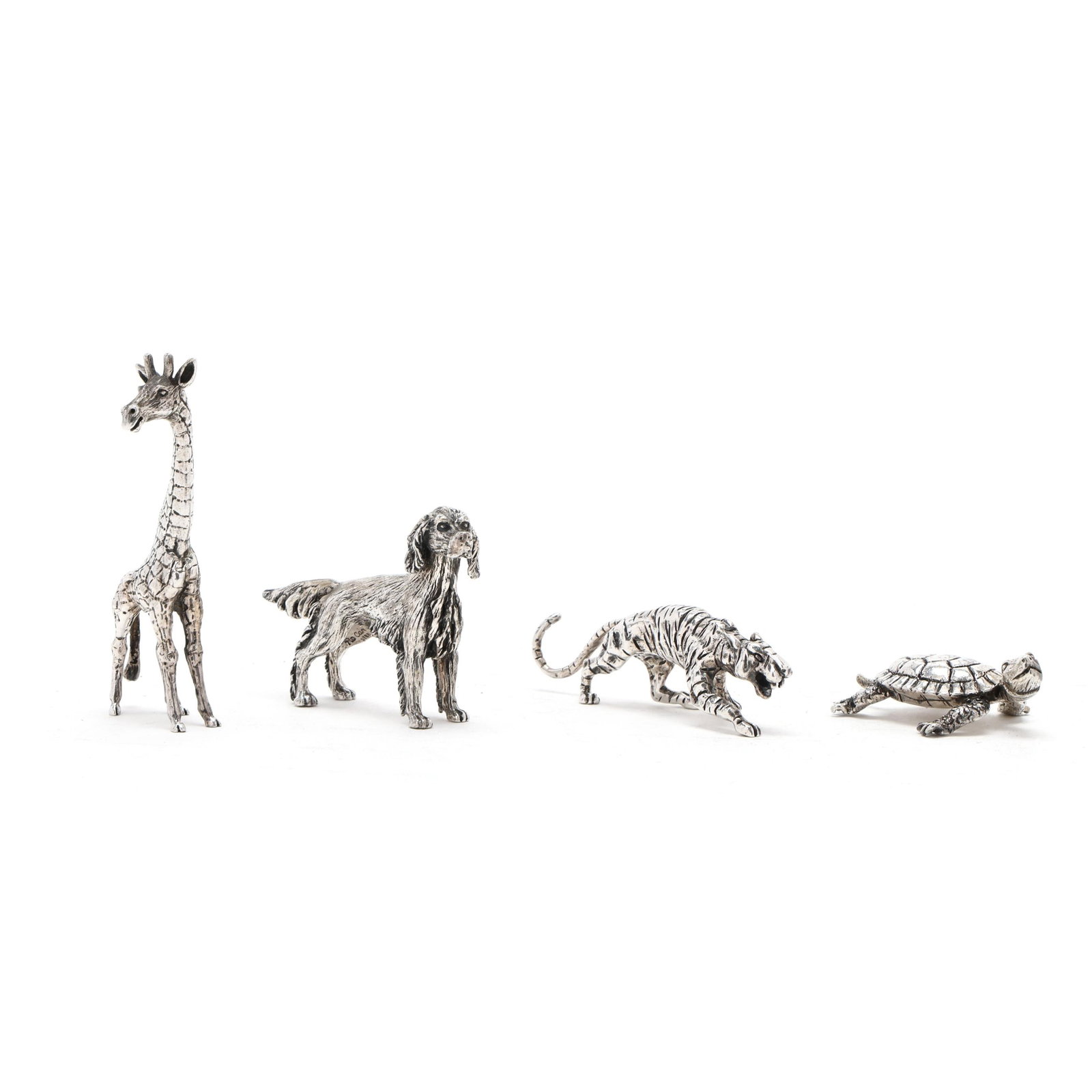 Four Cartier Sterling Silver Animal Figures - 2