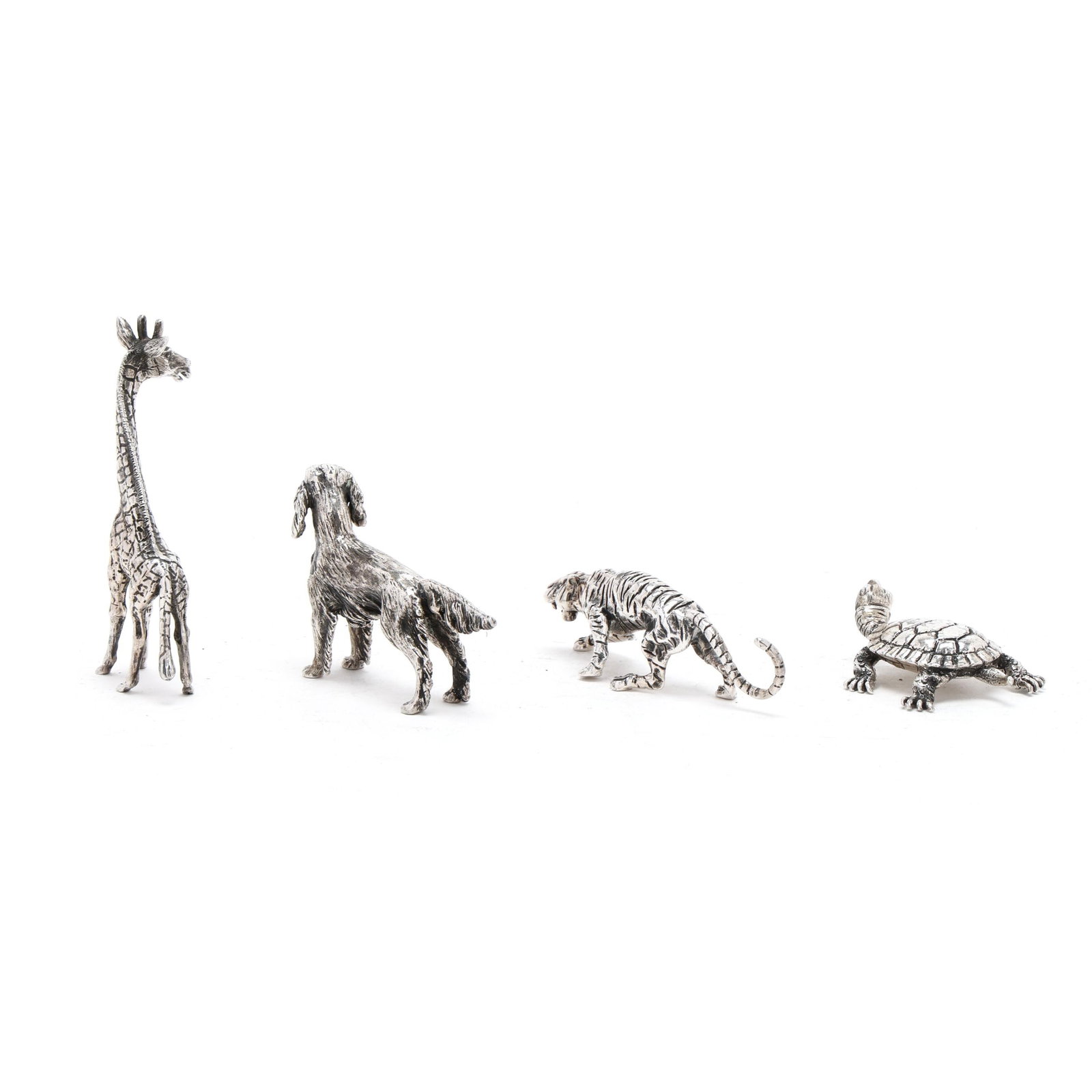 Four Cartier Sterling Silver Animal Figures - 6