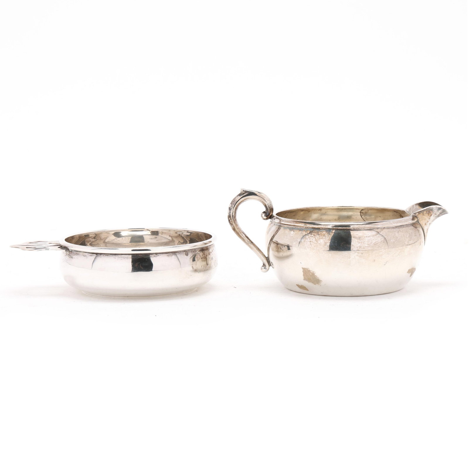 American Sterling Silver Porringer and Sauce Boat (1 of 9)