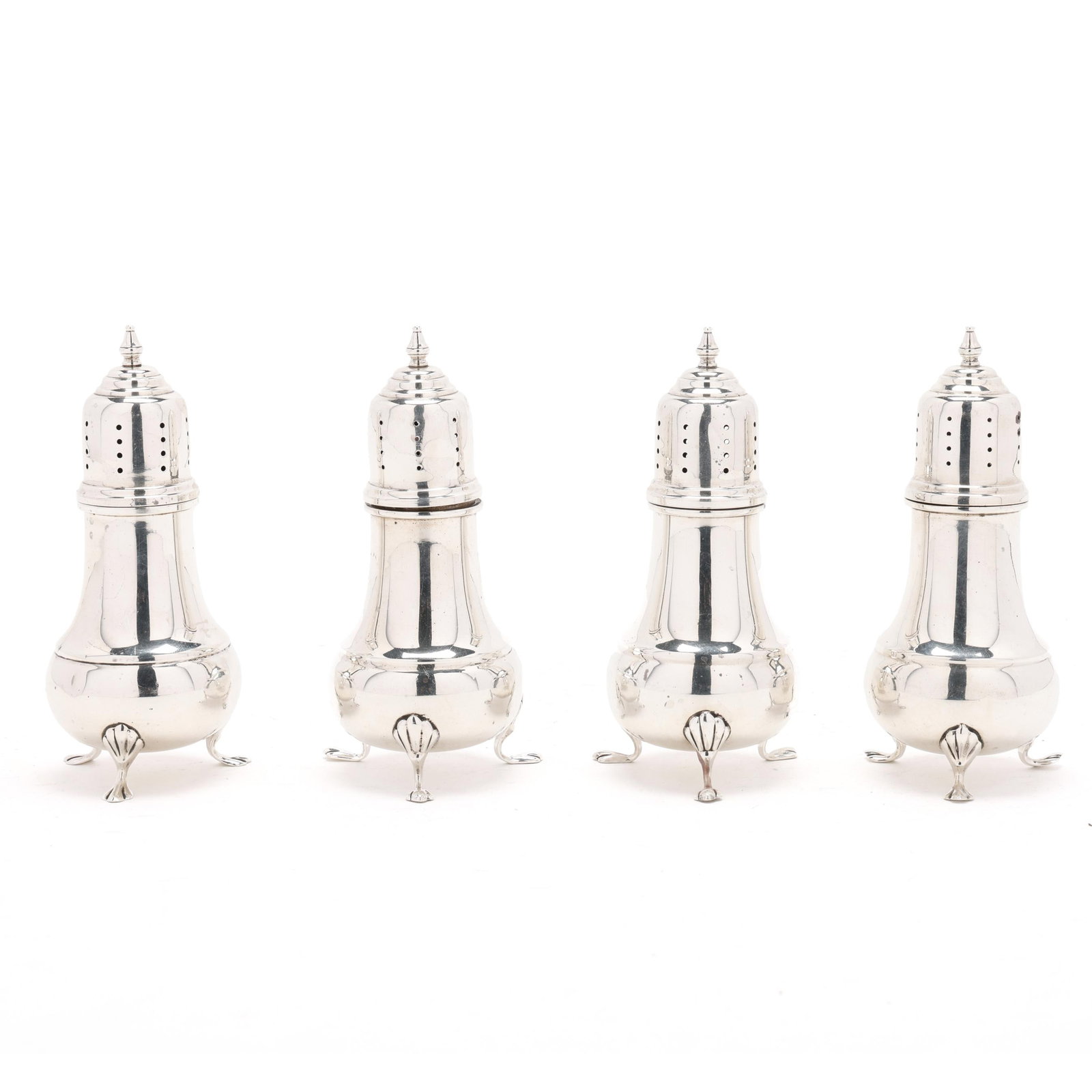 Two Pair of Sterling Silver Salt & Pepper Shakers (1 of 9)