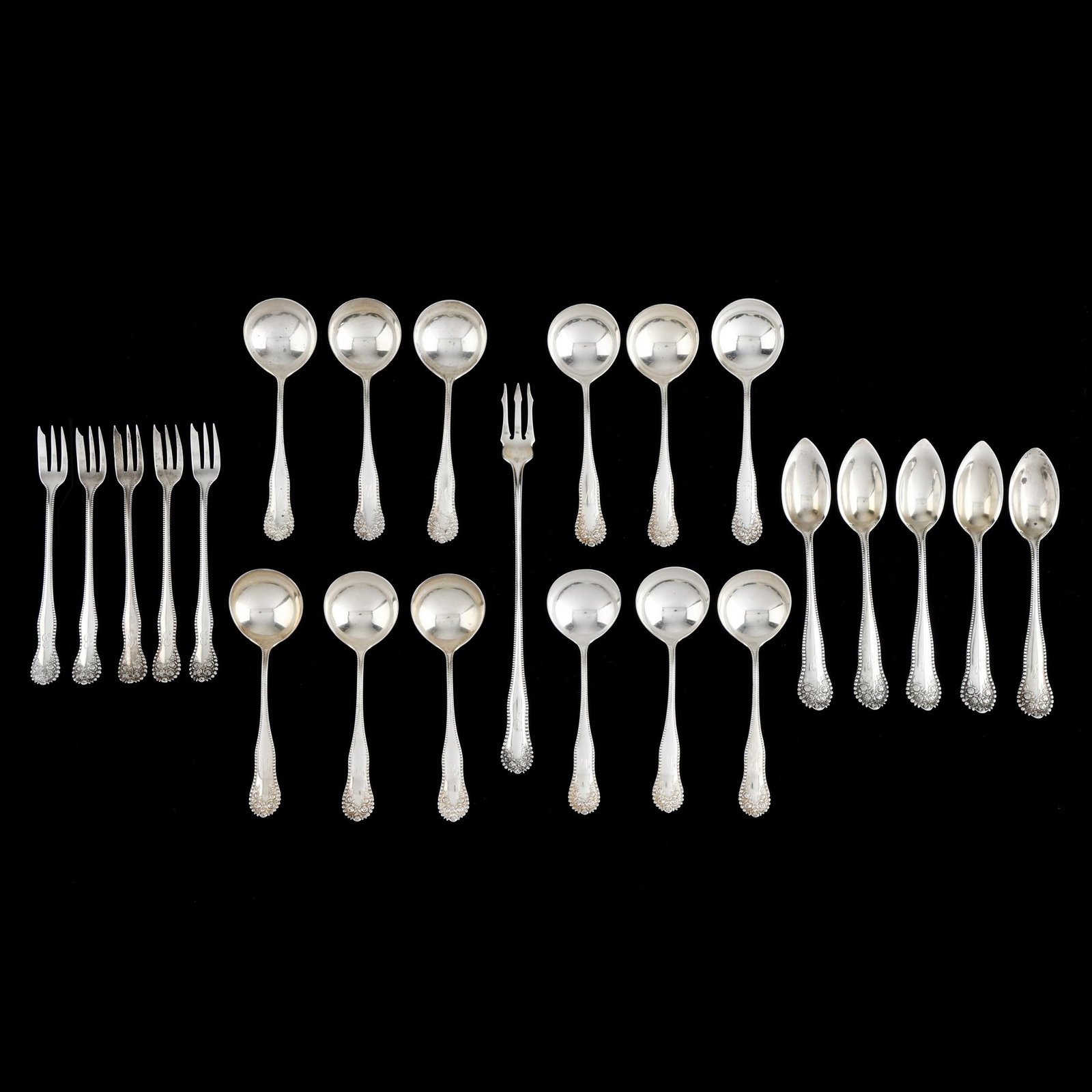 Collection of Gorham Lancaster Sterling Silver Flatware (1 of 5)