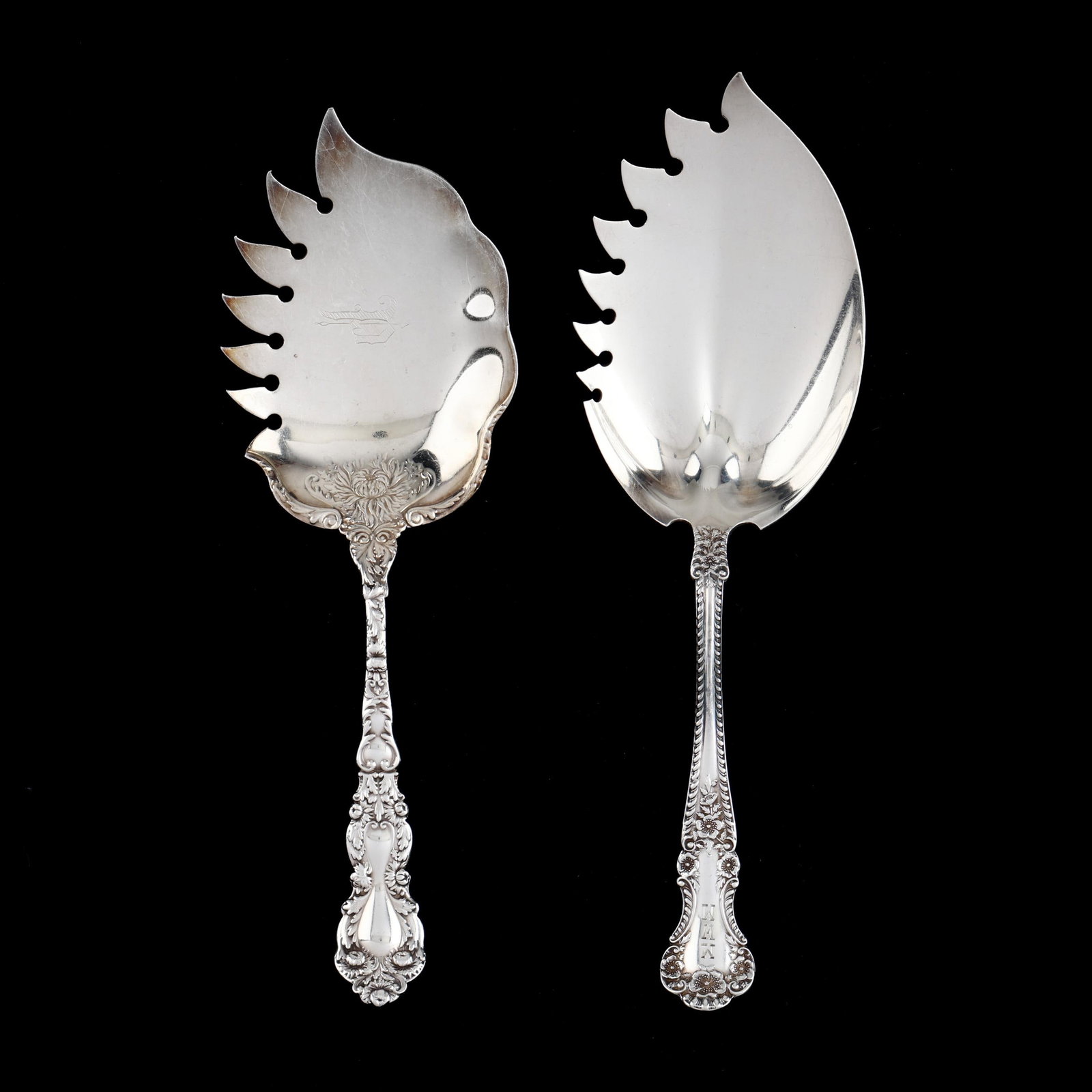 Two Gorham Sterling Silver Macaroni Servers (1 of 3)
