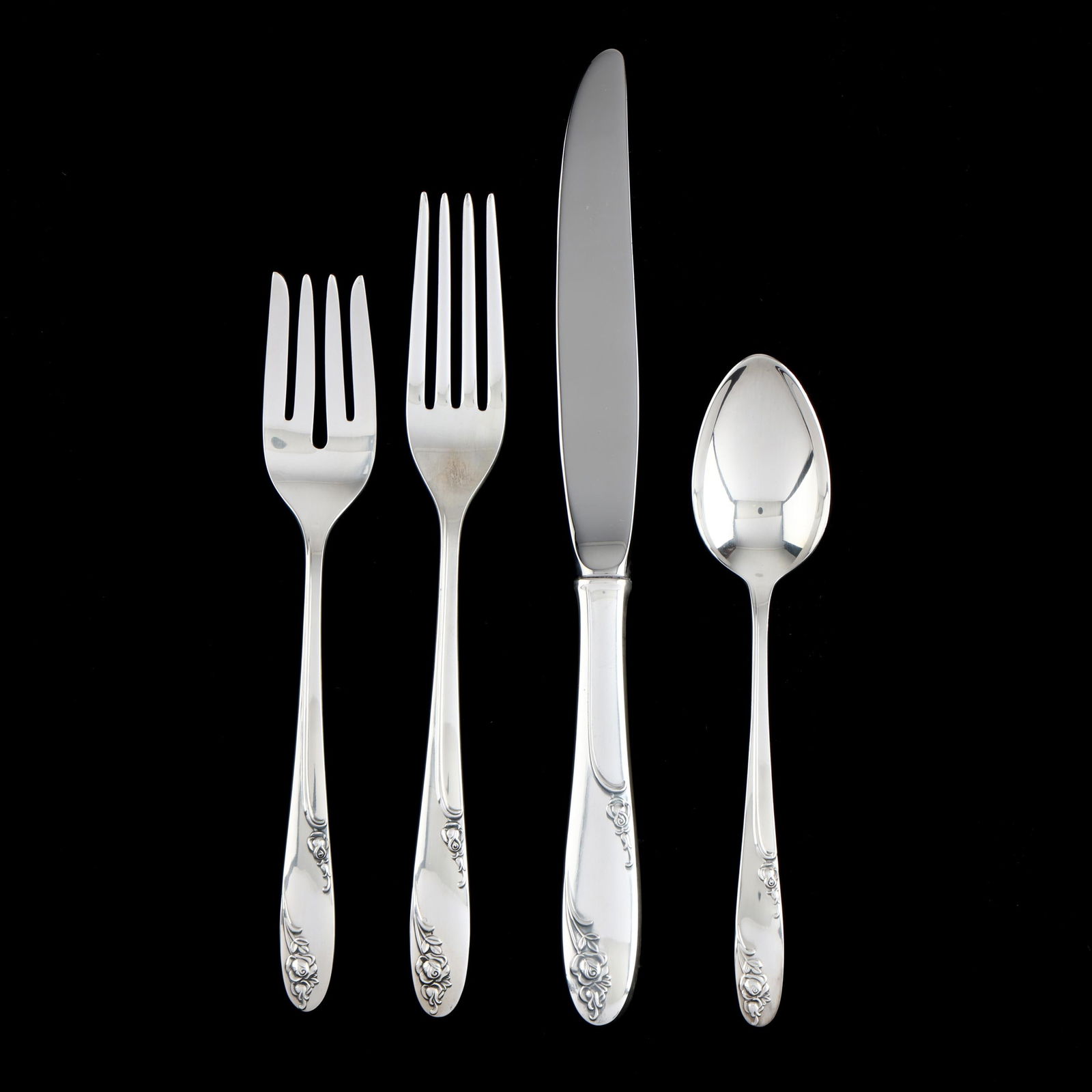 Alvin Rosecrest Sterling Silver Flatware Service (1 of 5)