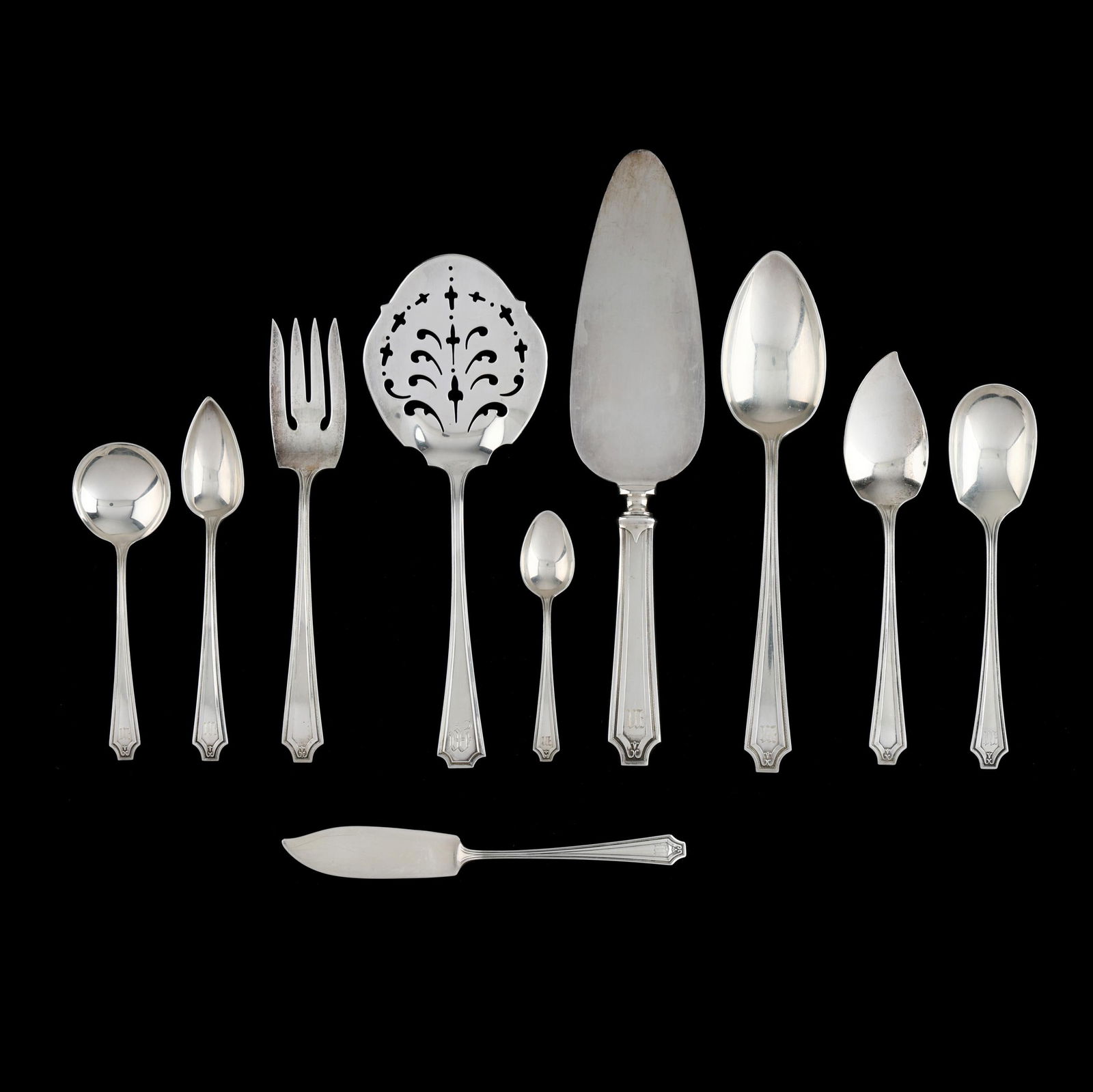 Whiting King Albert Sterling Silver Flatware - 4