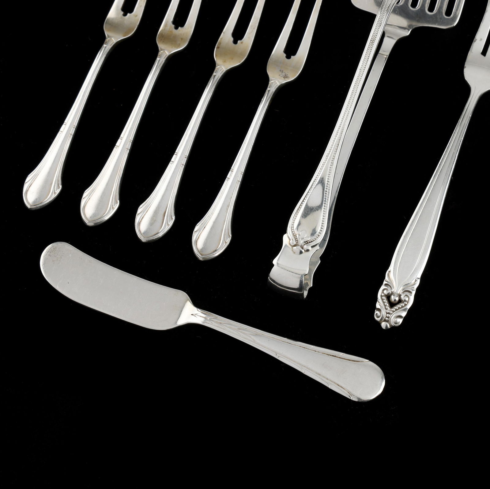 Assorted Silver Flatware Grouping - 2
