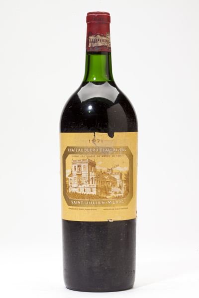 Chateau Ducru-Beaucaillou: Chateau Ducru-Beaucaillou19711 1.5L bottleSt. Julients, snl, lbsl Provenance: From the Collection of Mr. & Mrs. Miller, Charlotte, NC