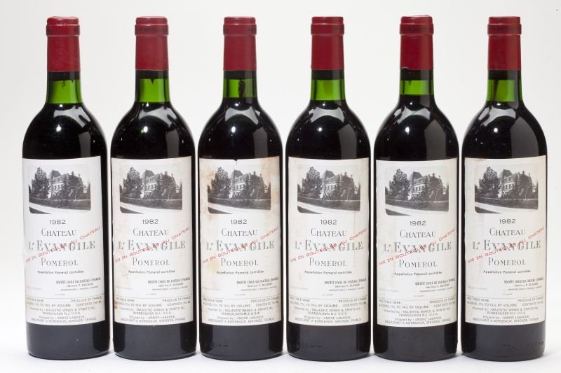Chateau L'Evangile: Chateau L'Evangile "...decadent, extravagantly rich nose of caramelized fruit, plum, licorice, smoked meats, and toffee. This opulent, full-bodied Pomerol caresses the palate with layers and layers of
