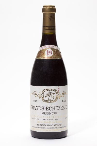 Grands Echezeaux: Grands Echezeaux19921 bottleMongeard-Mugneret0.5cm, lbsl Provenance: Estate of the late Dr. Stewart Penfold Blake of Palo Alto, CA and Charlotte, NC