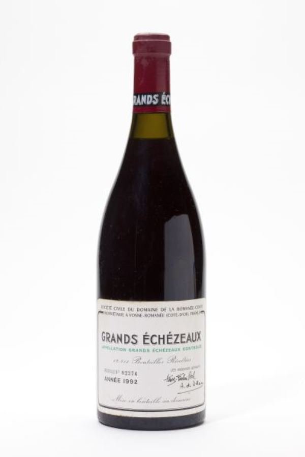 Grands Echezeaux: Grands Echezeaux19921 bottleDomaine de la Romanee Conti2cm Provenance: Estate of the late Dr. Stewart Penfold Blake of Palo Alto, CA and Charlotte, NC