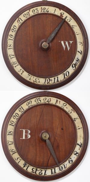 Pair of English Billiard Score Boards