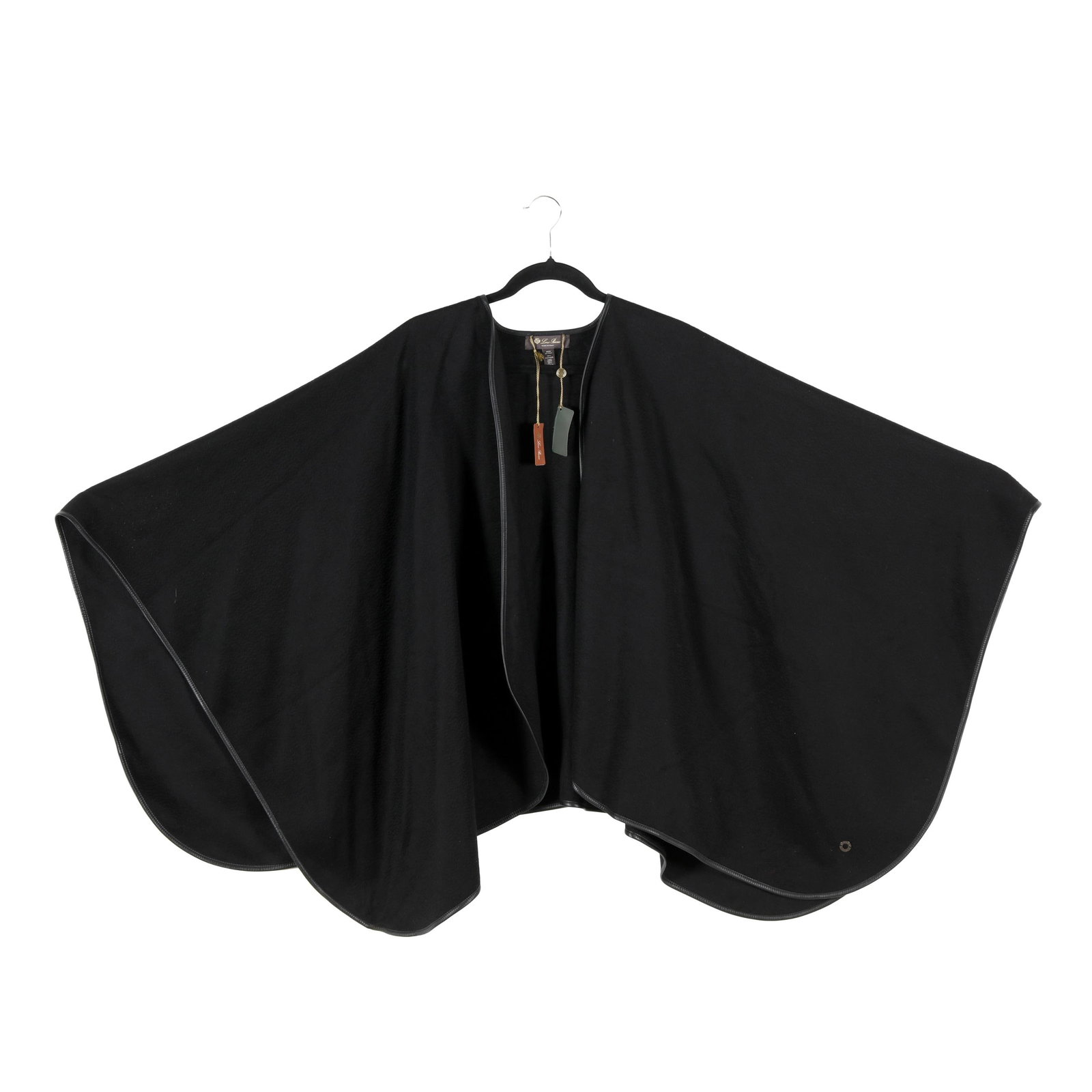 Black Cashmere Regina Shawl, Loro Piana (1 of 8)