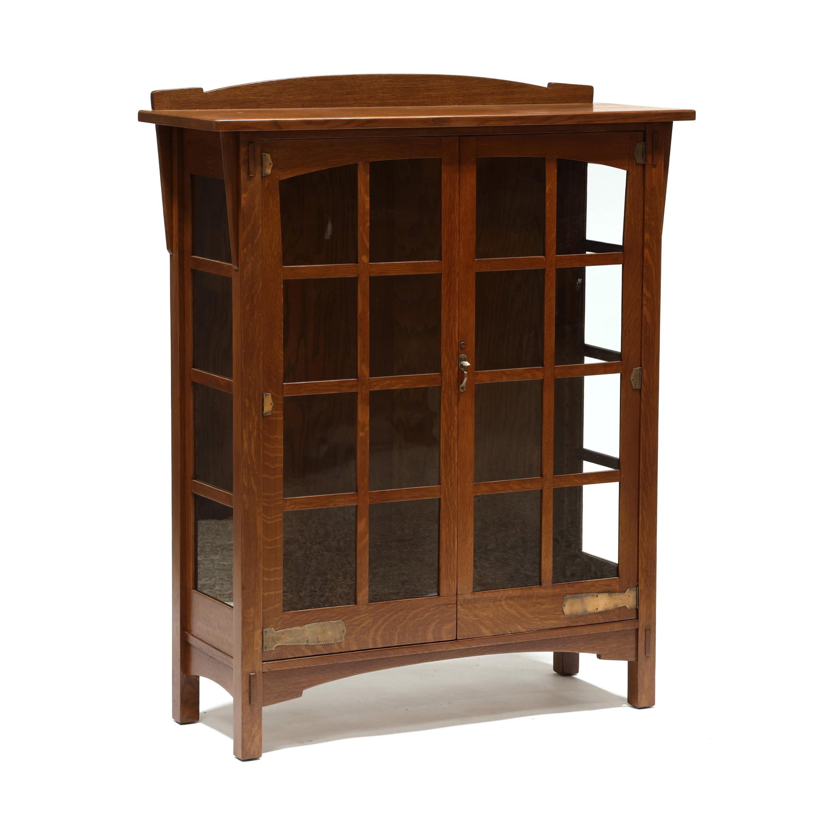 Charles Limbert, Mission Oak China Cabinet (1 of 9)