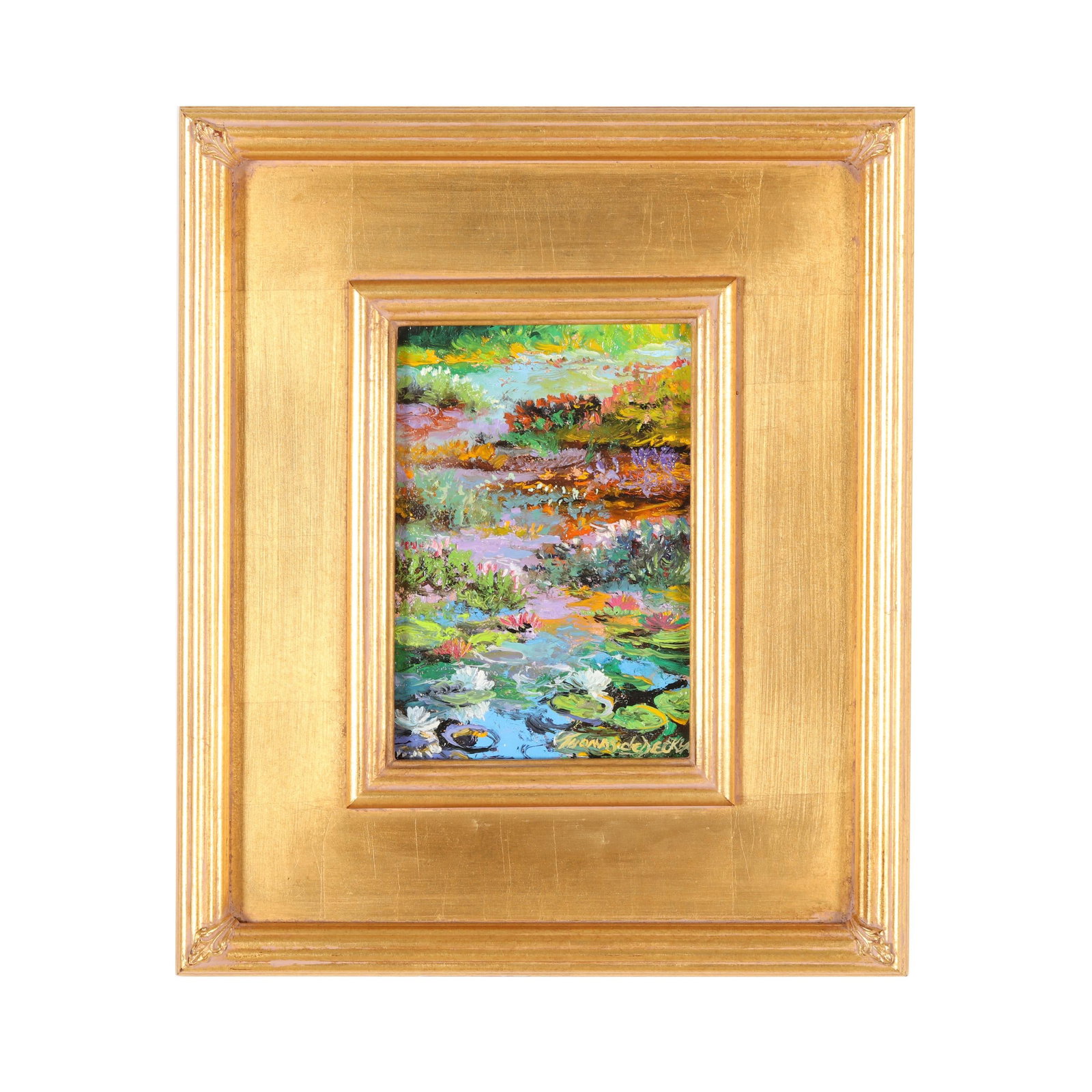 Thomas deDecker (American, b. 1951), Pond Peace (1 of 6)