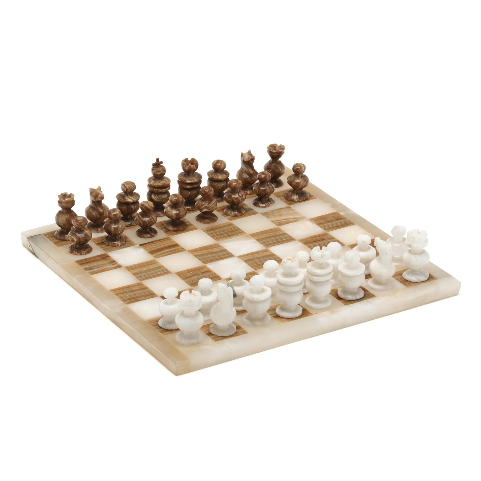 Marble and Onyx Chess Set (1 of 4)