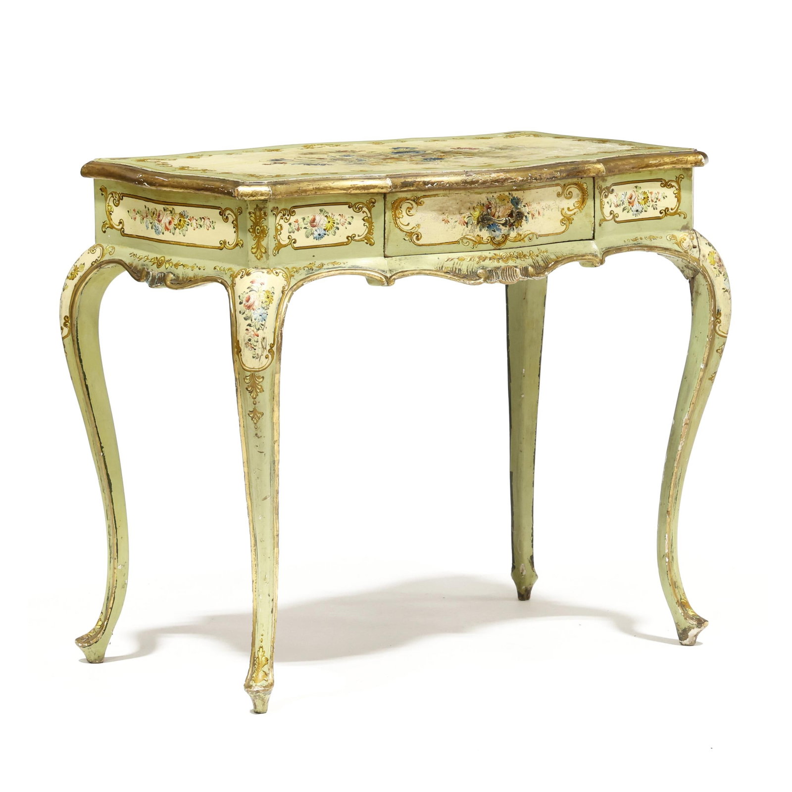 Venetian Rococo Style Painted Dressing Table (1 of 8)
