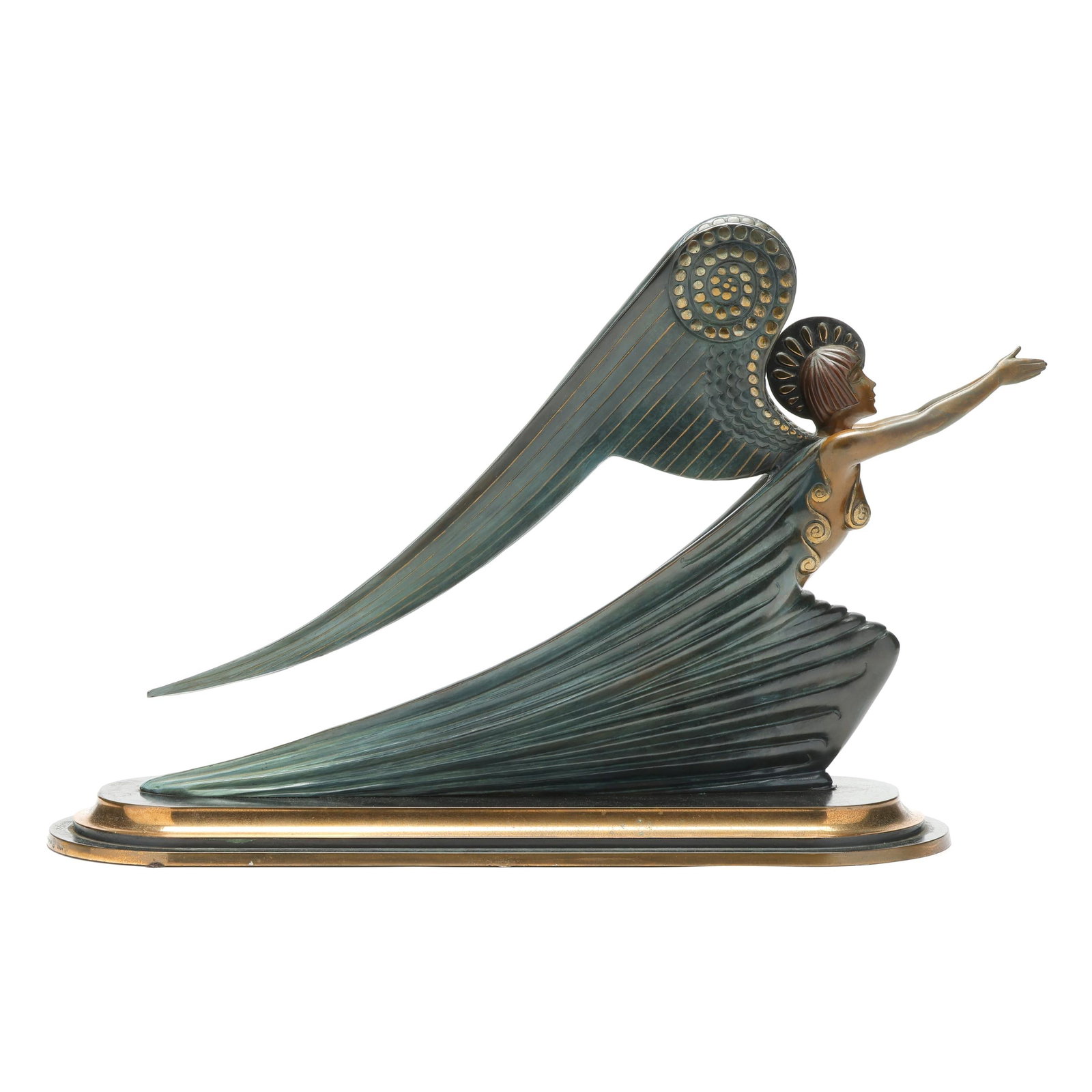 Erte (Romaine de Tirtoff) (Russian-French, 1892-1990), Angel (1 of 10)