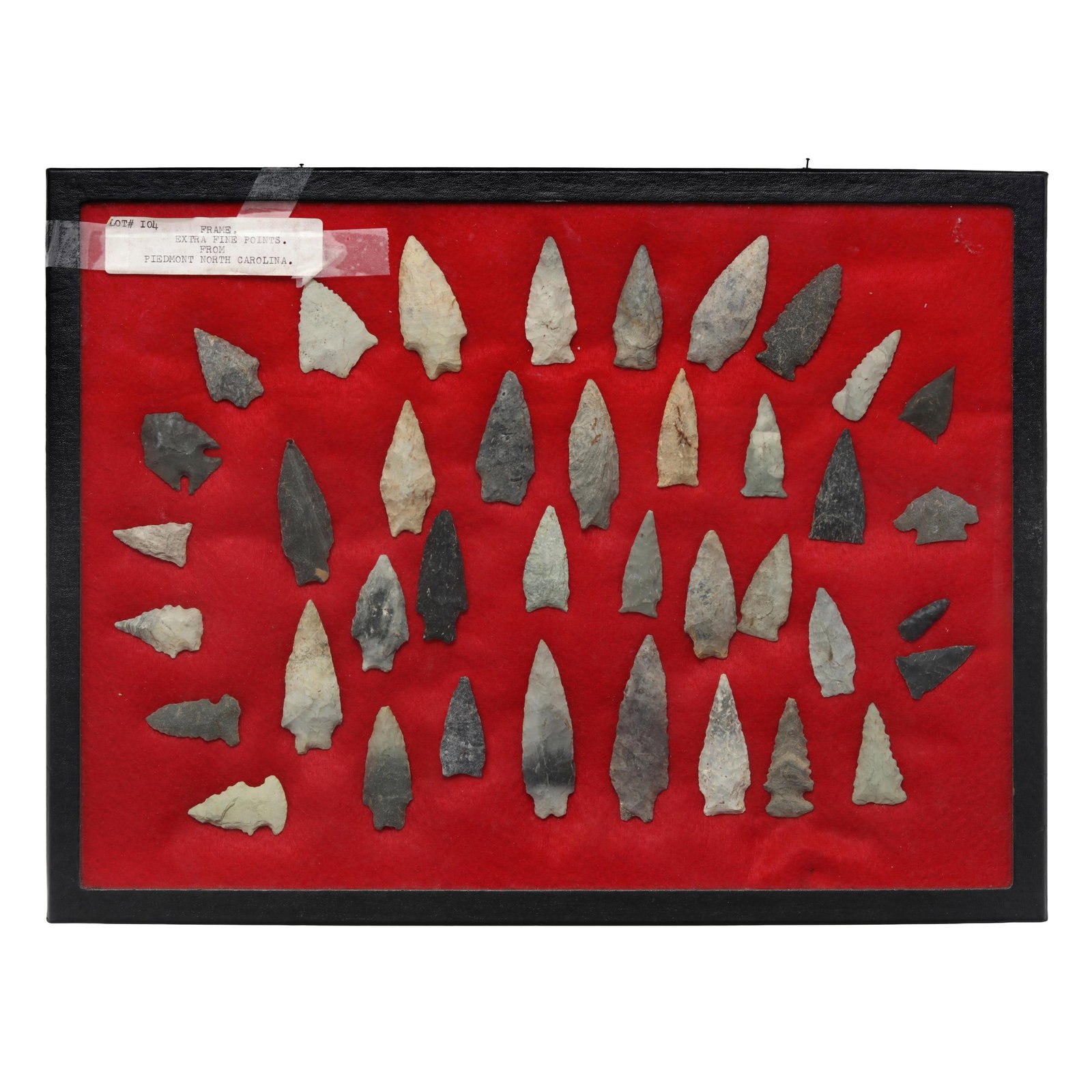 Frame of (39) Points, Piedmont North Carolina (1 of 2)