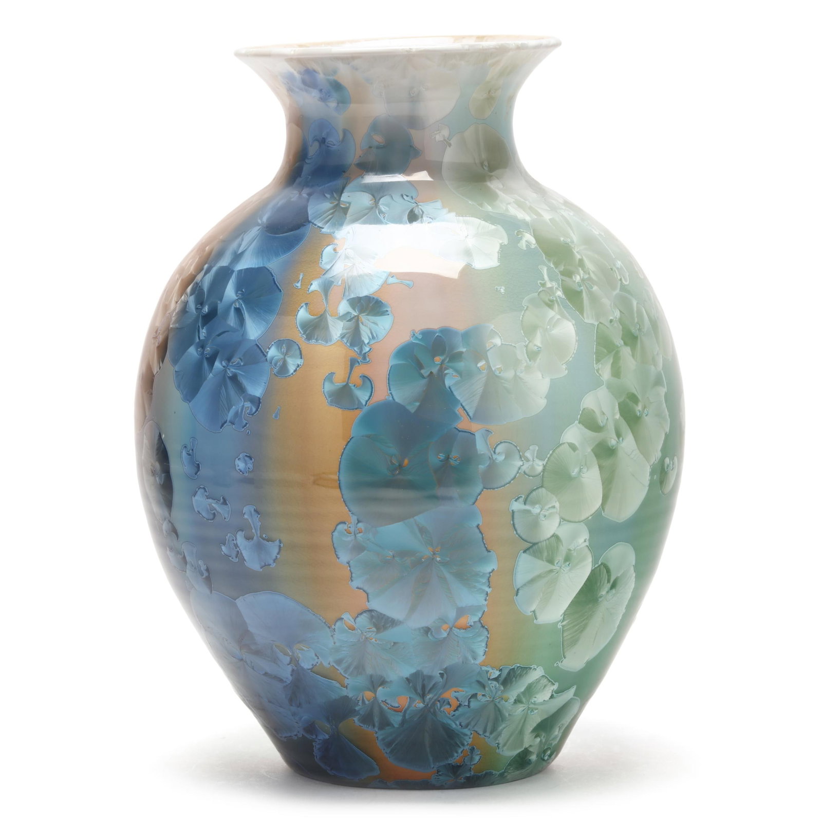 Will McCanless (NC), Large Rainbow Crystalline Vase (1 of 7)