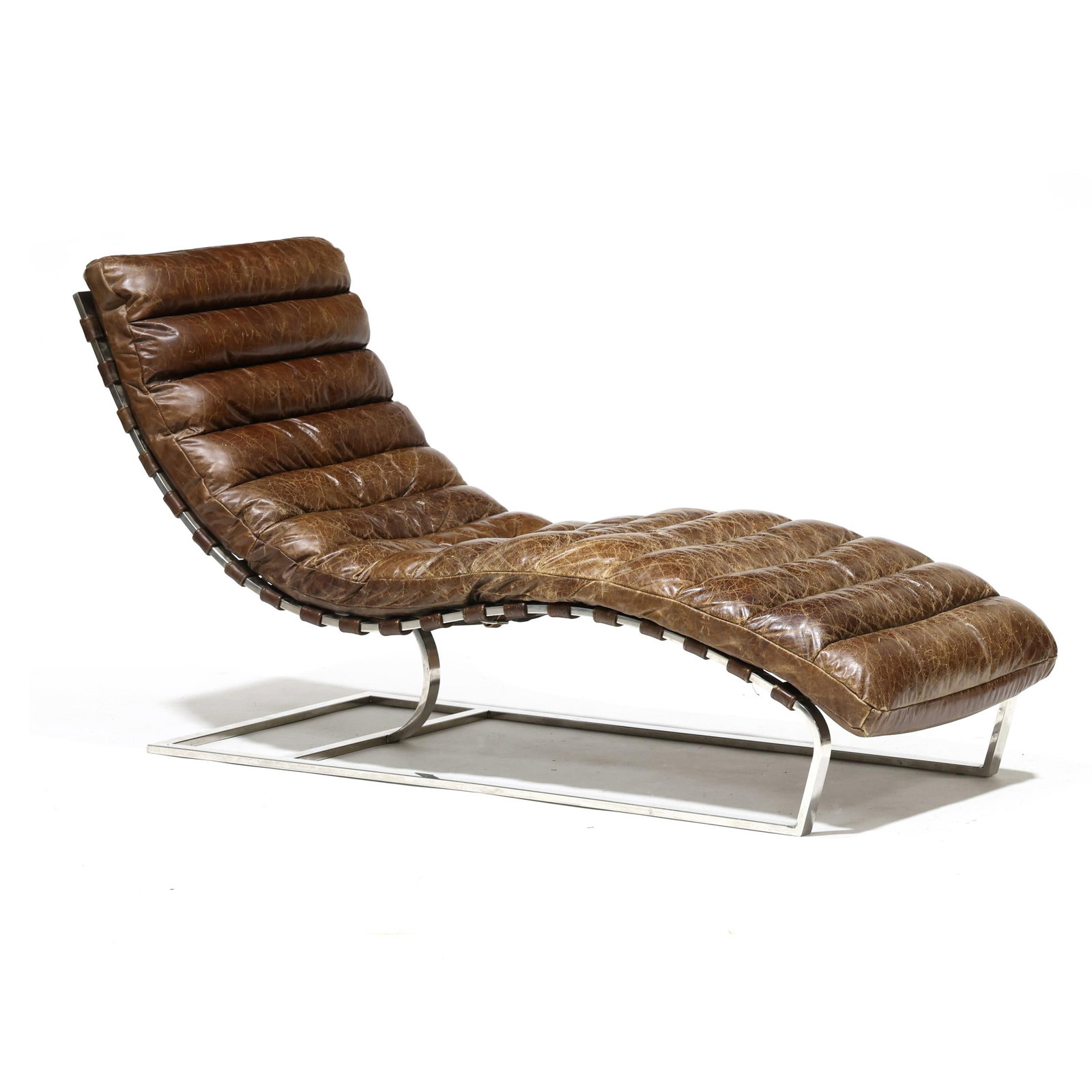 Restoration Hardware, Oviedo Leather Chaise (1 of 6)