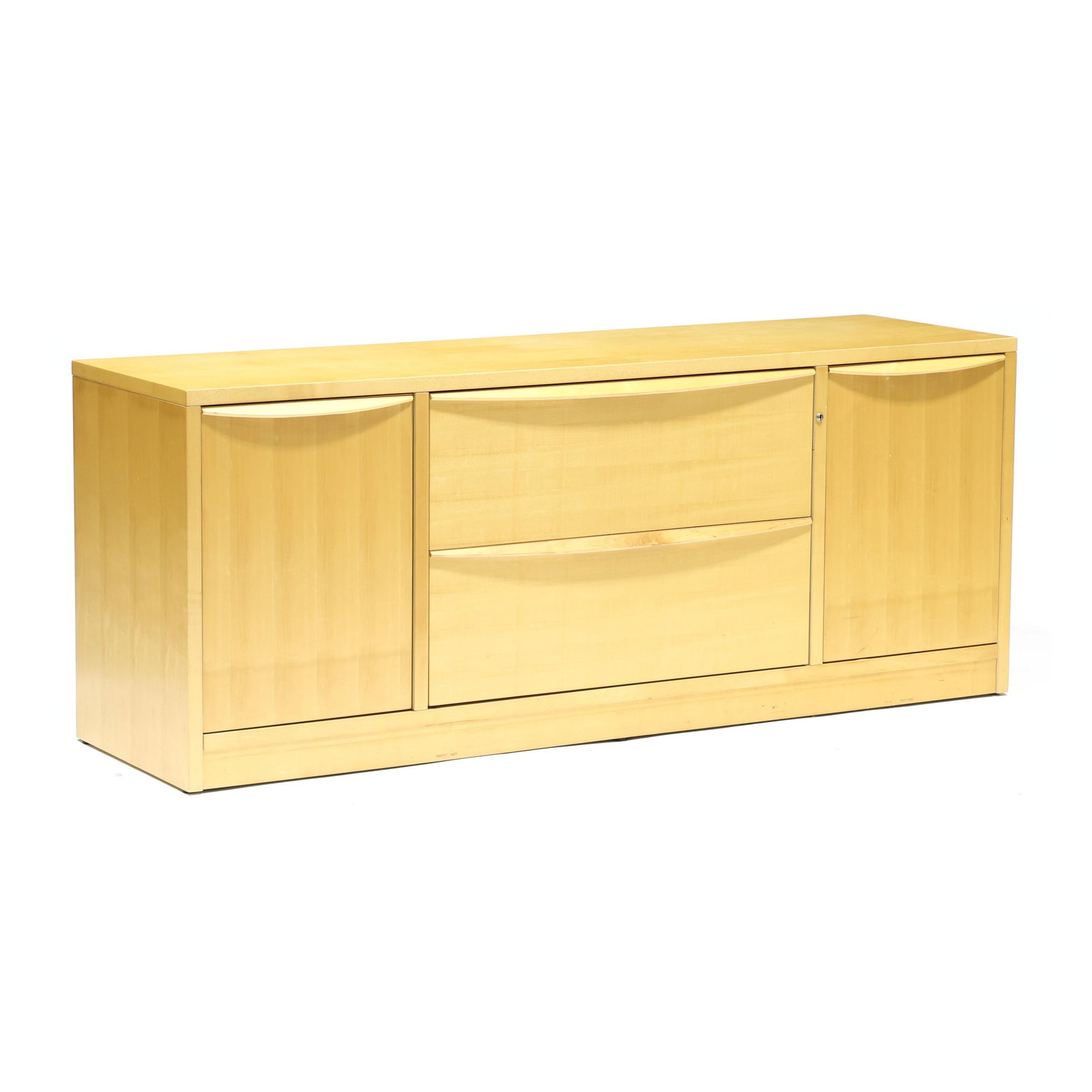 Contemporary Maple Credenza (1 of 8)