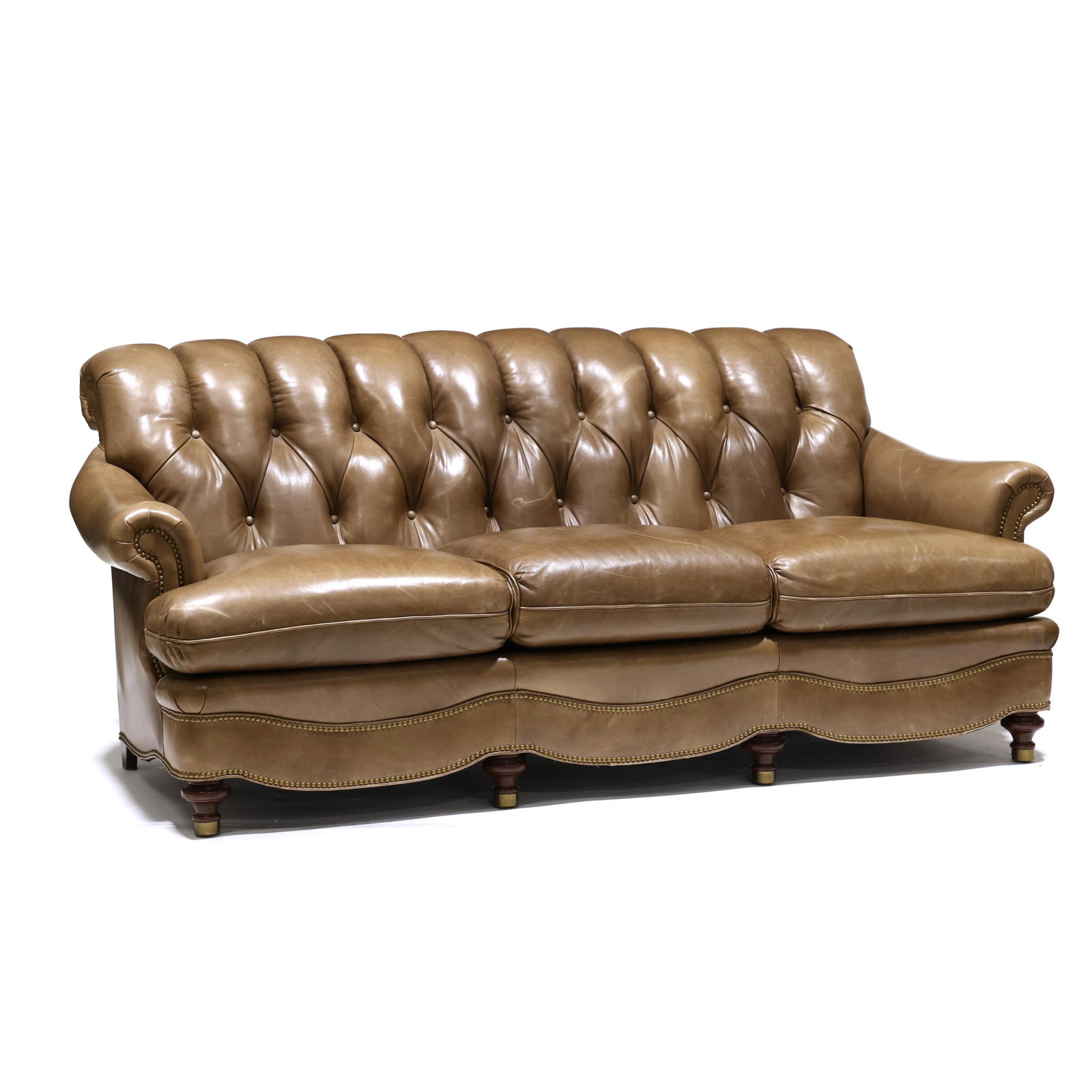 Hancock & Moore, Tufted Leather Sofa (1 of 6)