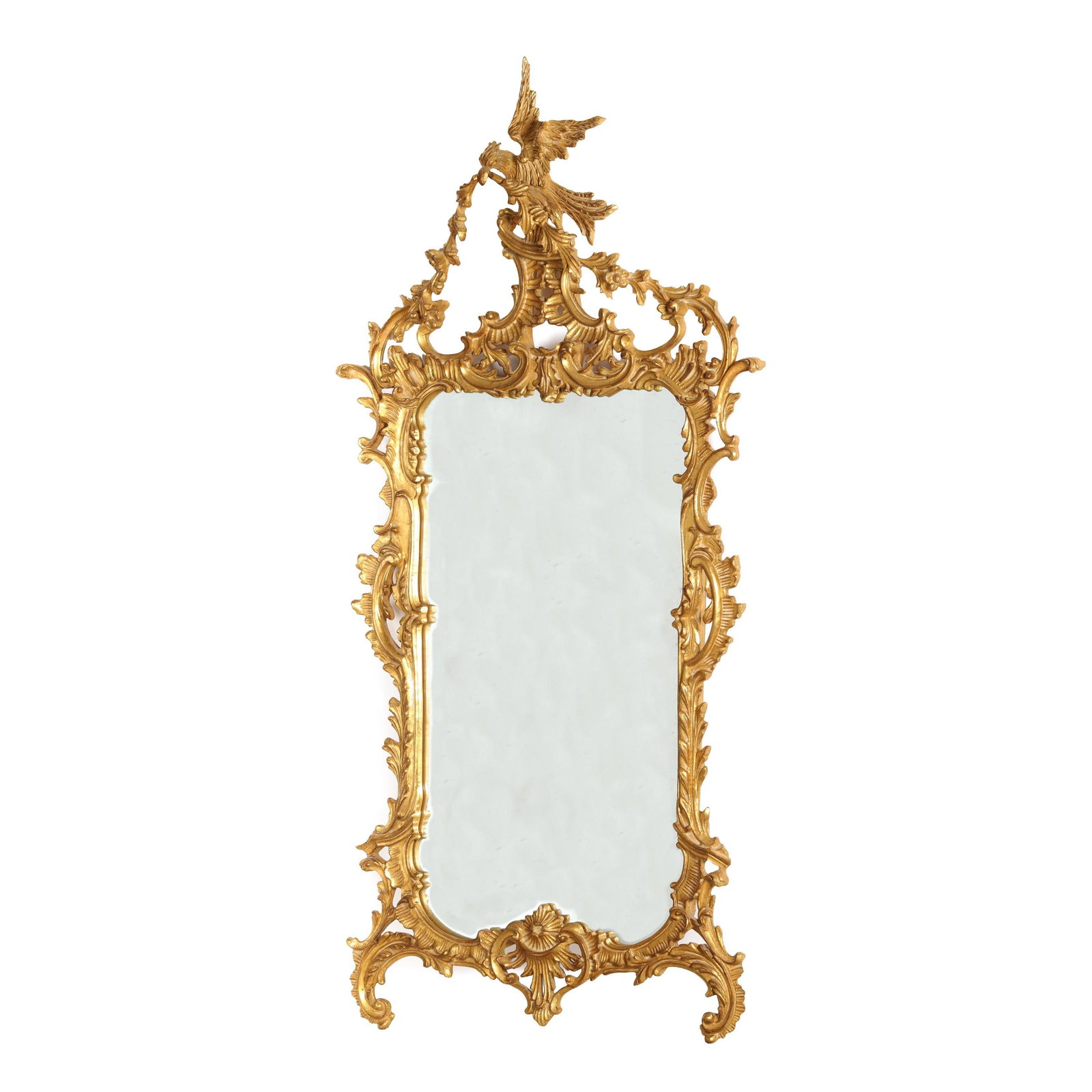 Carver's Guild, Italian Rococo Style Giltwood Wall Mirror (1 of 9)