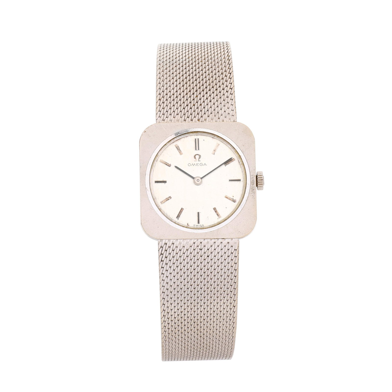 Vintage White Gold Watch, Omega (1 of 6)