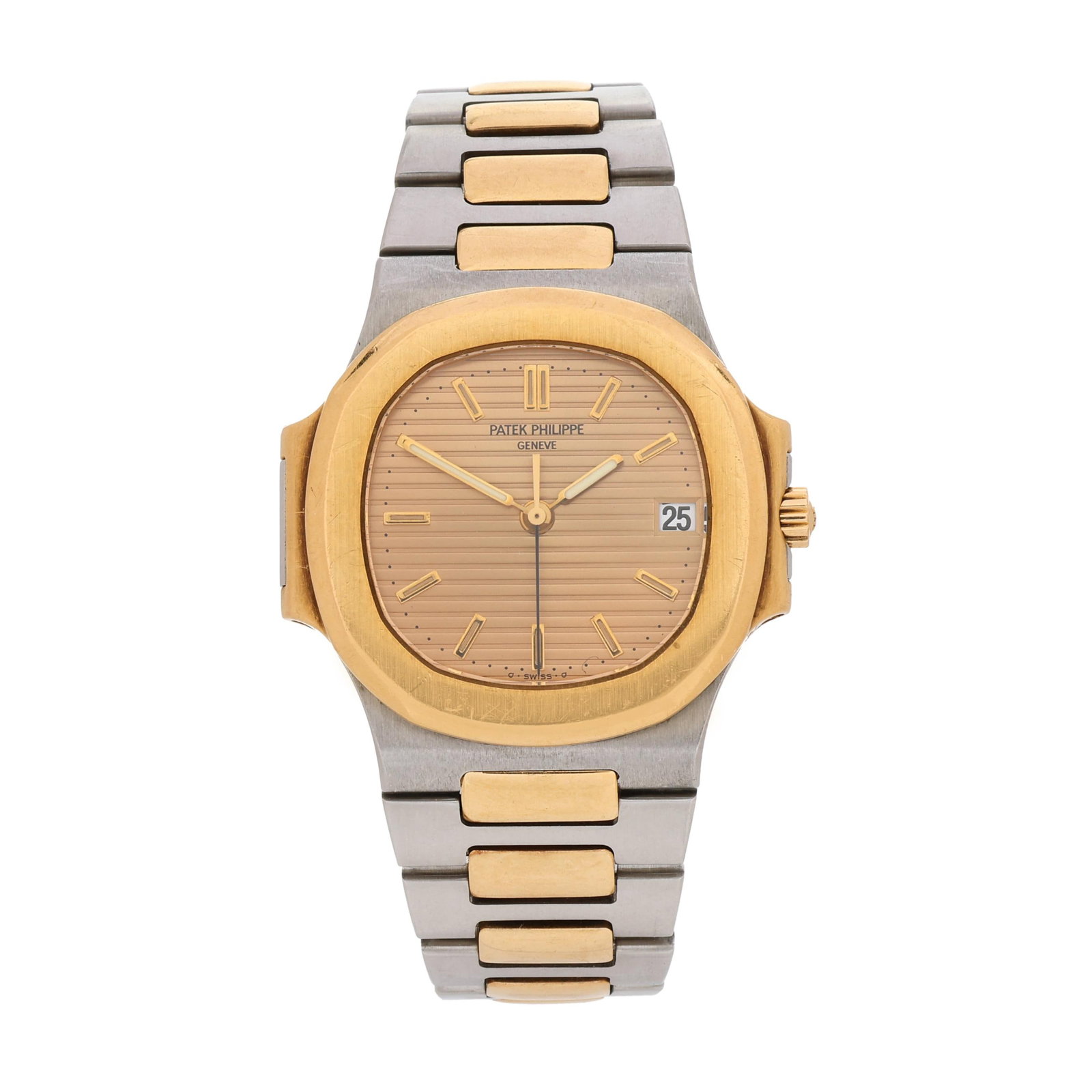 Stainless Steel and Gold Nautilus Watch, Patek Philippe (1 of 9)