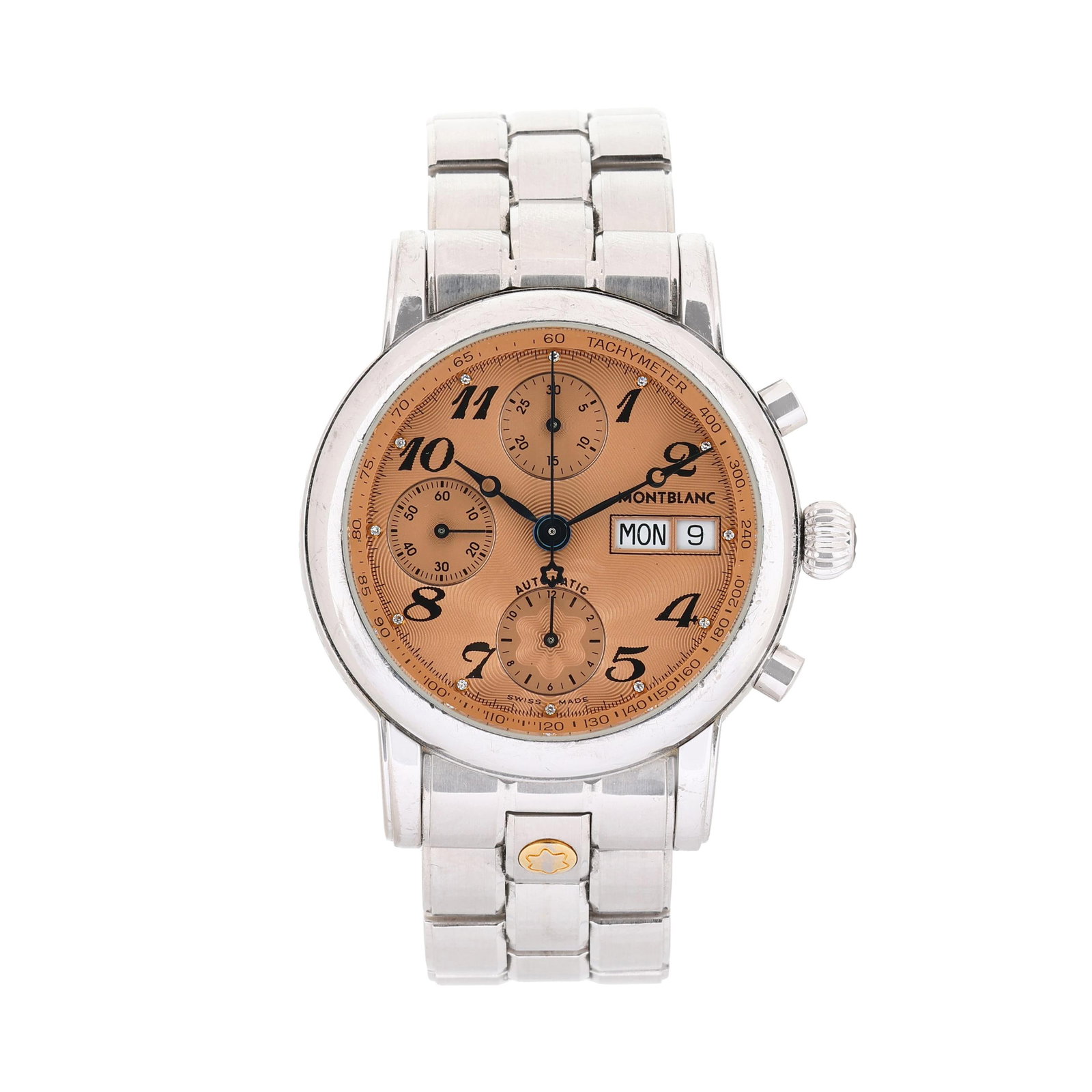 White Gold Meisterstück Limited Edition 75th Anniversary Chronograph Watch, Montblanc (1 of 14)