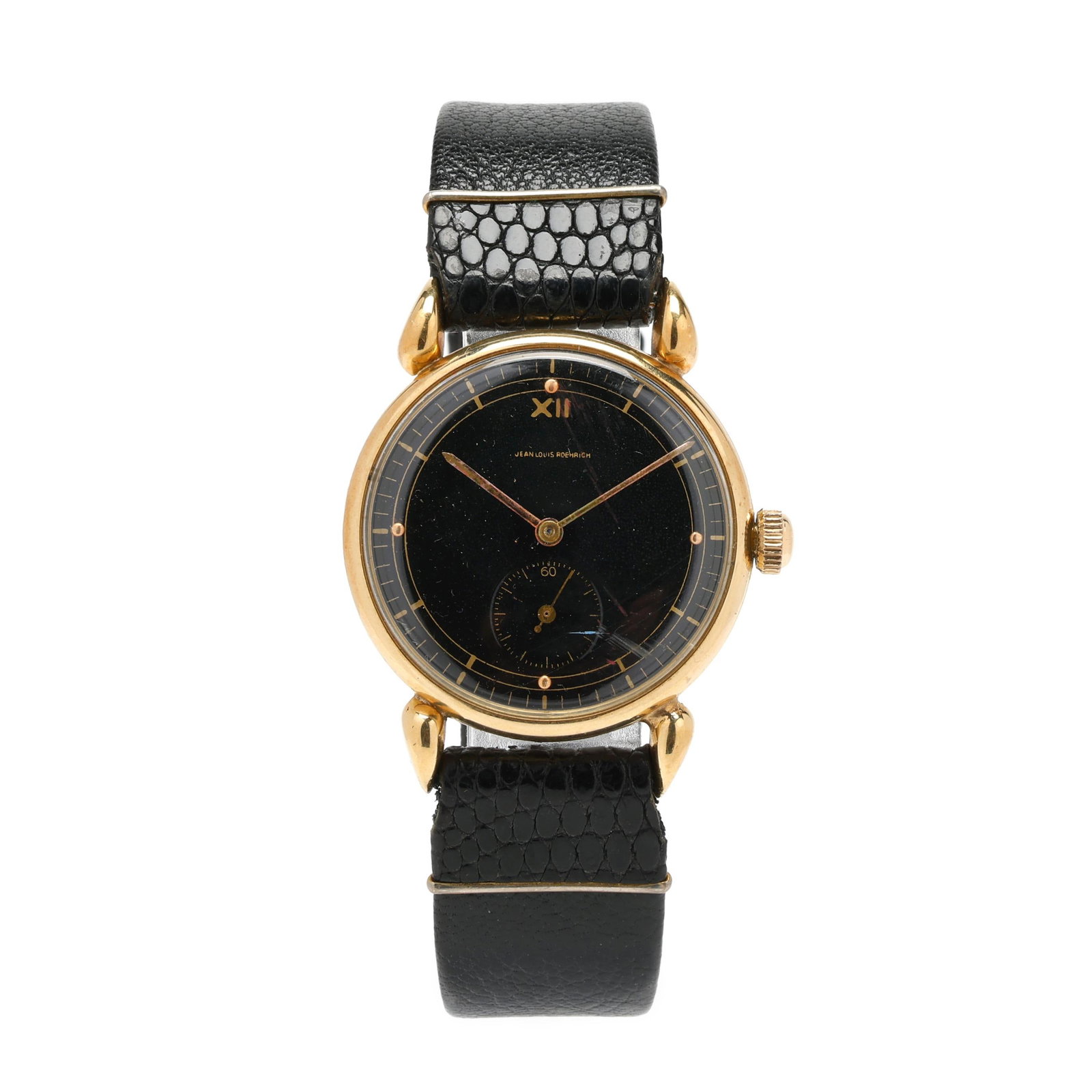 Vintage Gold Watch, Jean Louis Roehrich (1 of 3)