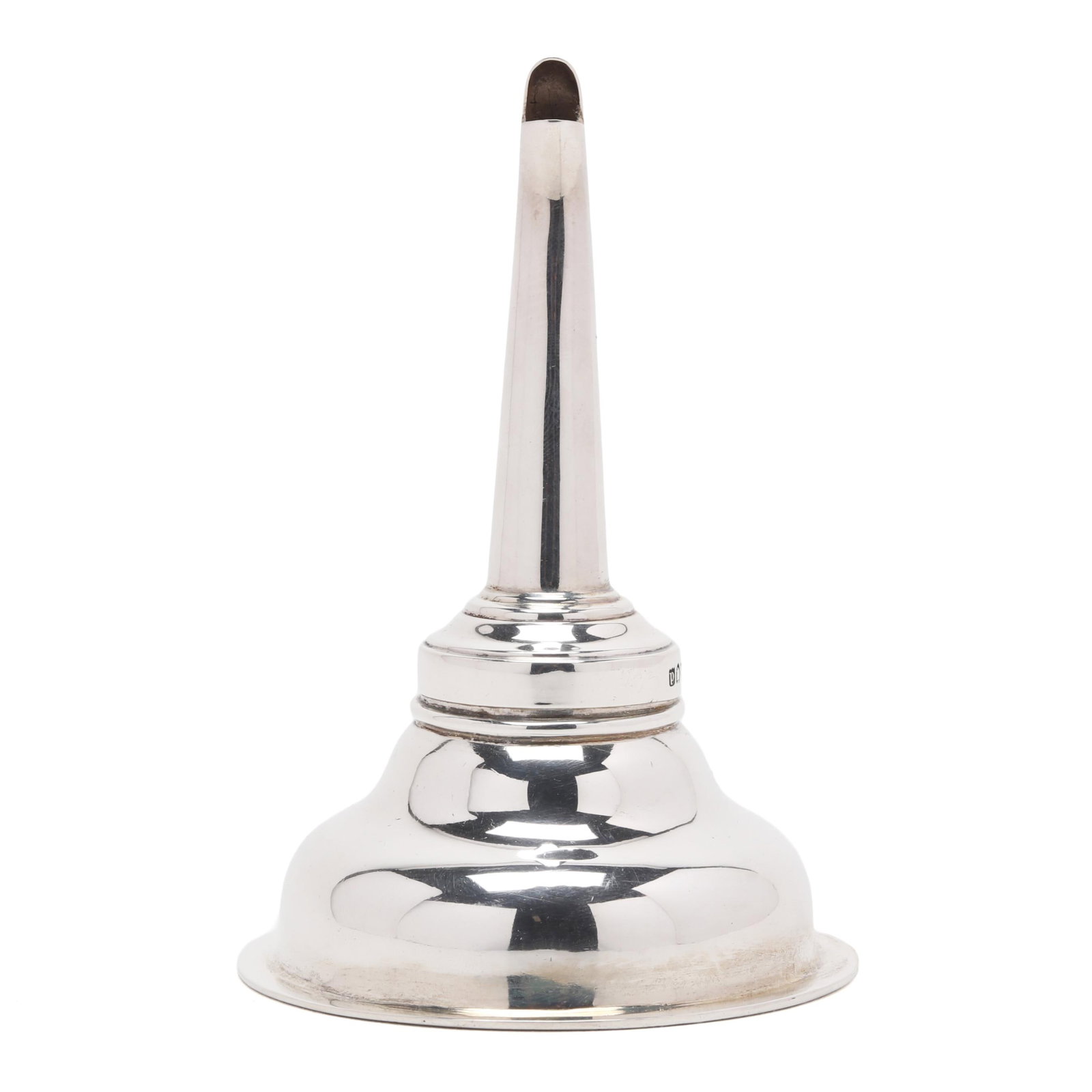 Victorian Silver Wine Funnel, Mark of Thomas Bradbury & Sons (1 of 5)