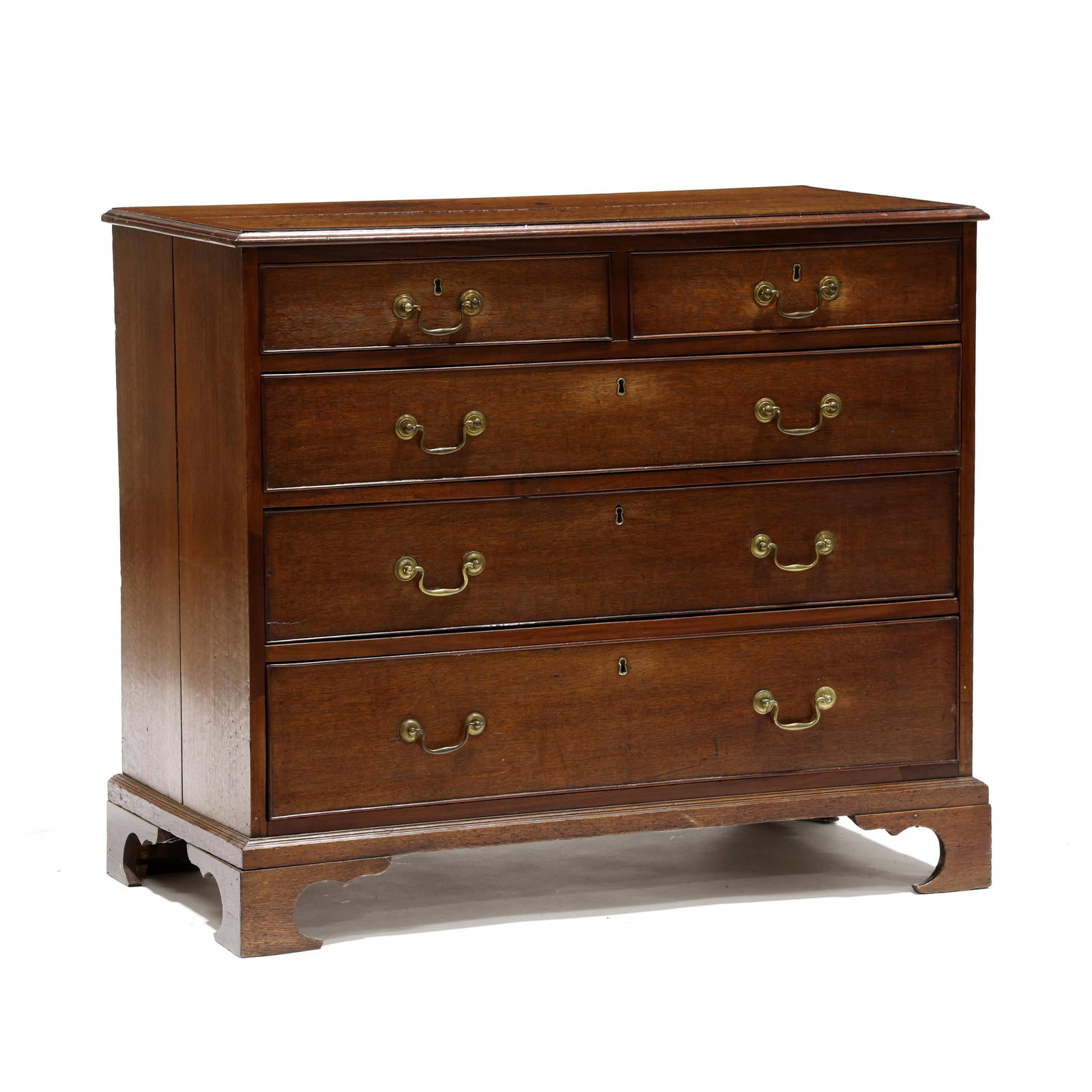 George III Oak Chest of Drawers (1 of 8)