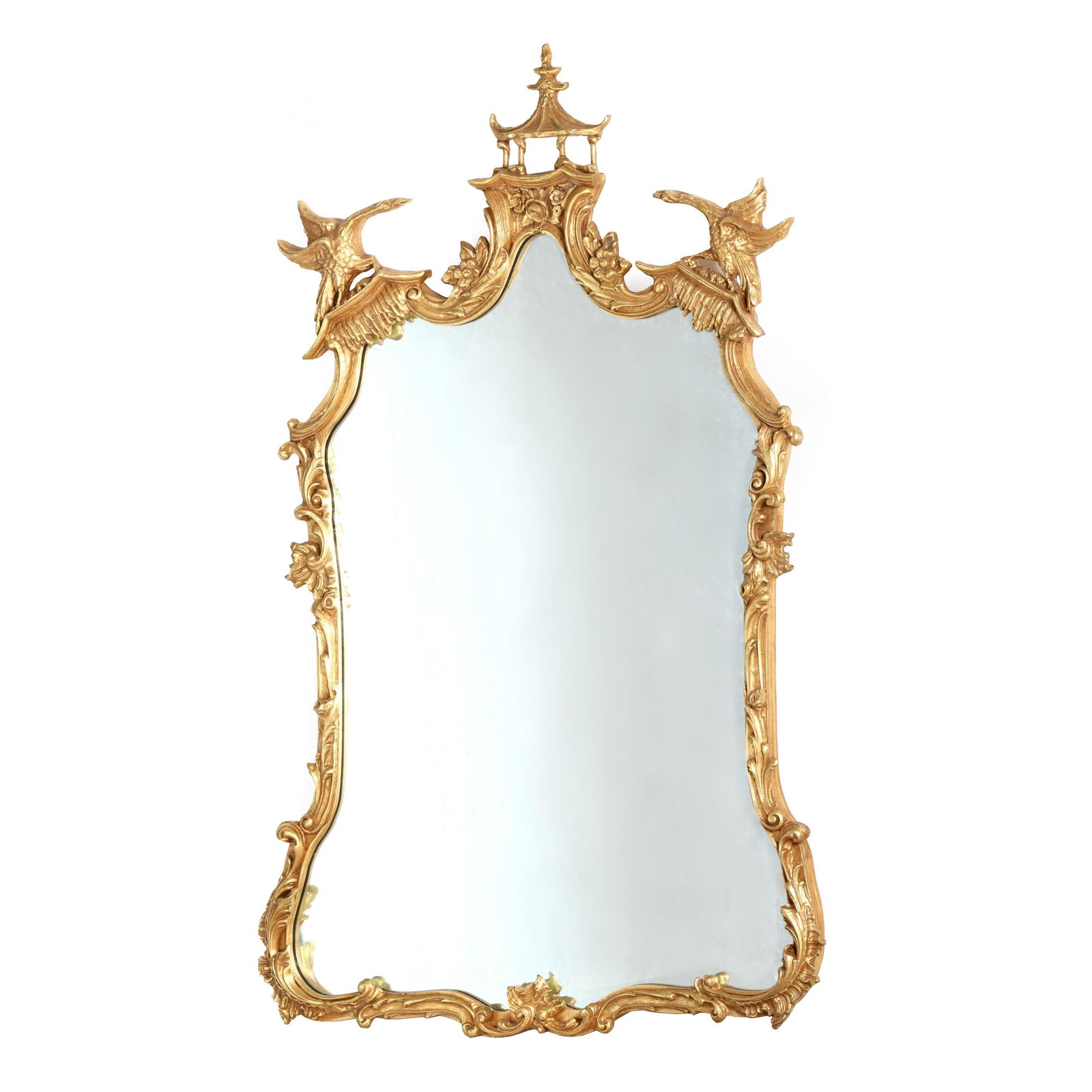 Friedman Brothers, Chinese Chippendale Style Wall Mirror (1 of 8)