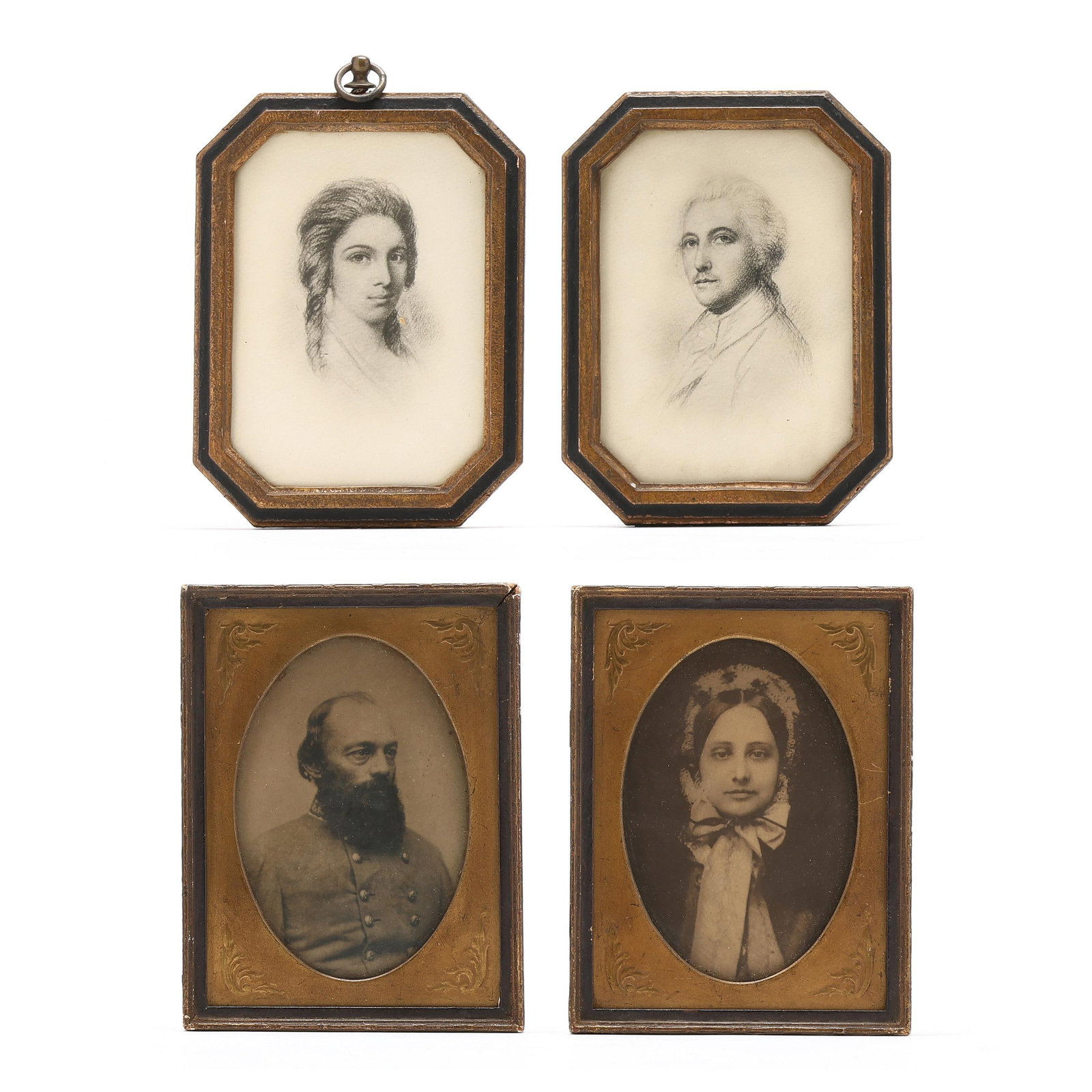 Prints of CSA General E. Kirby Smith, His Wife, and Two Ancestors (1 of 8)