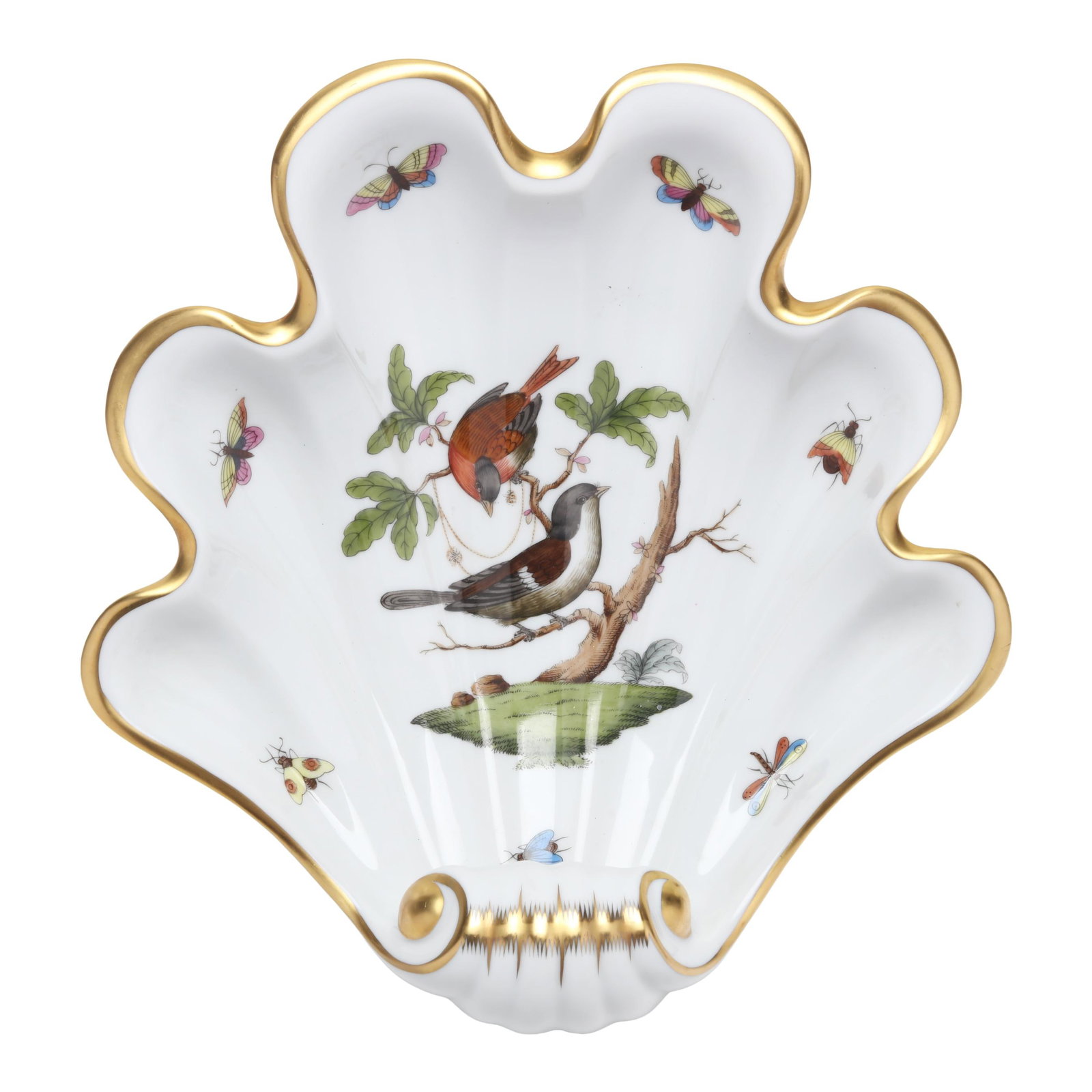 Herend, Two Shell Form Dishes - 2