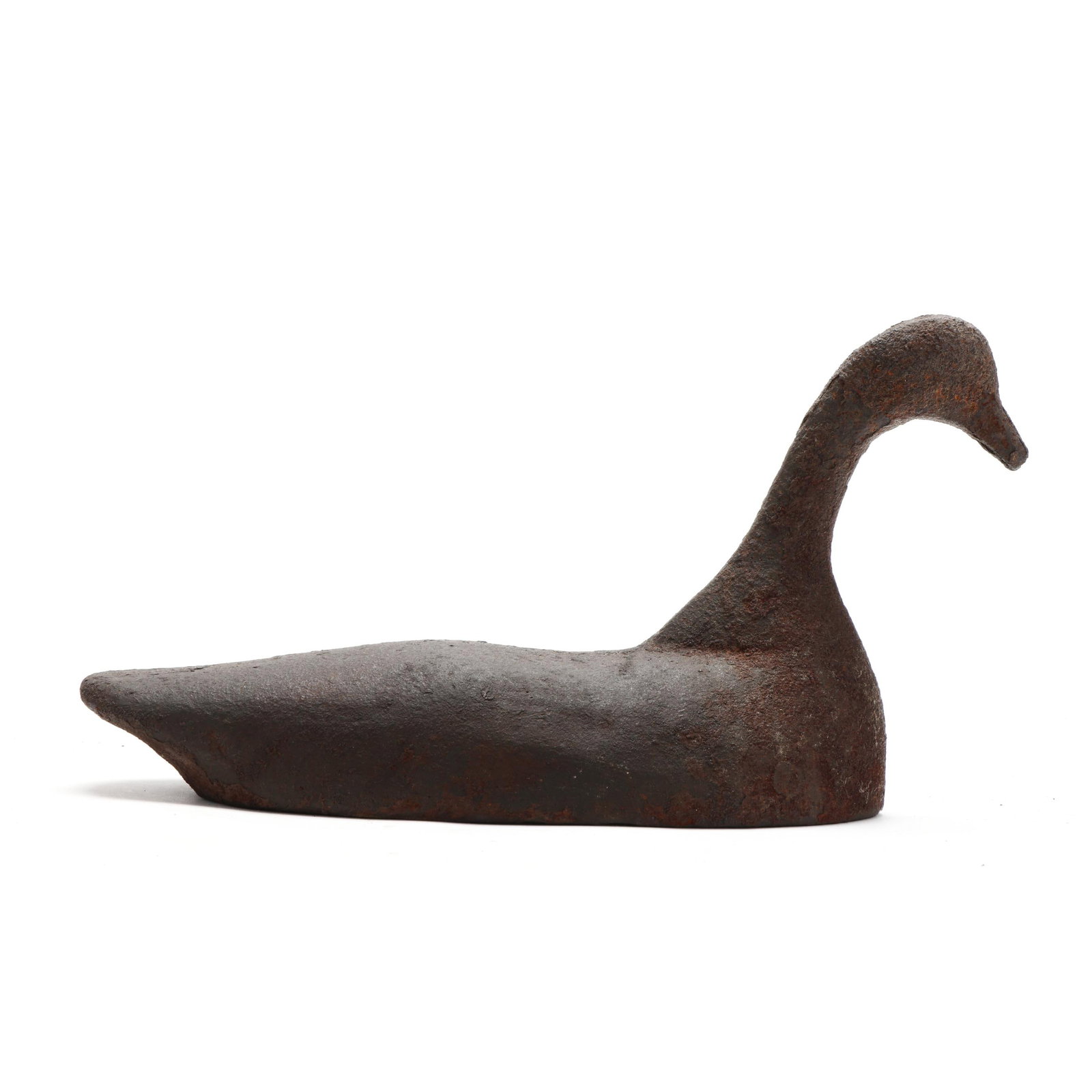Sanders Foundry (NC), Swimming Brant: Sanders Foundry (NC), Swimming Brant Elizabeth City, North Carolina, circa 1940s, cast iron. Length in. 14 x 9 x 6 40 pounds A similar example is published on page 5 of Gunnin' Birds by Kroghie