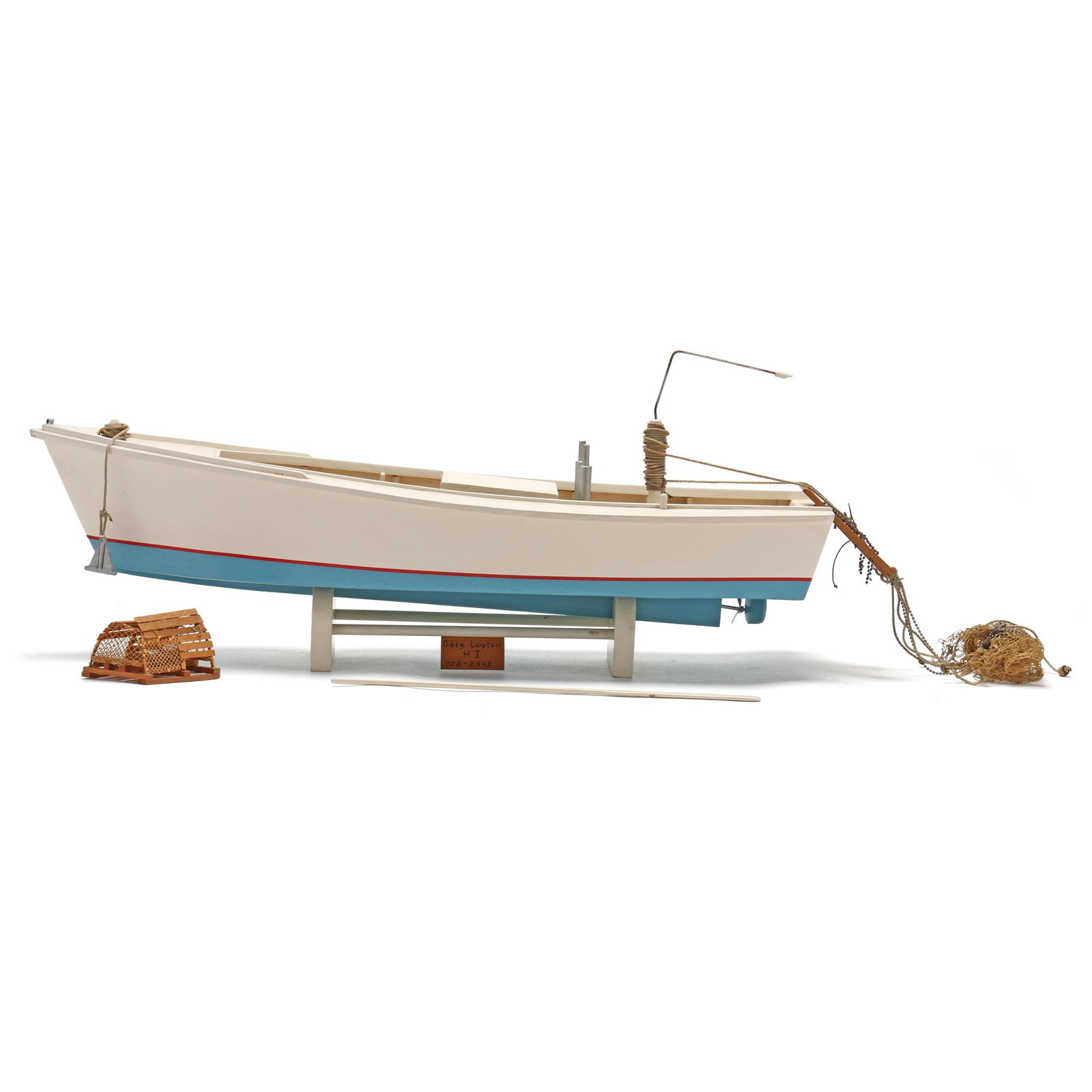 Greg Lupton (NC) Model Skiff - 10