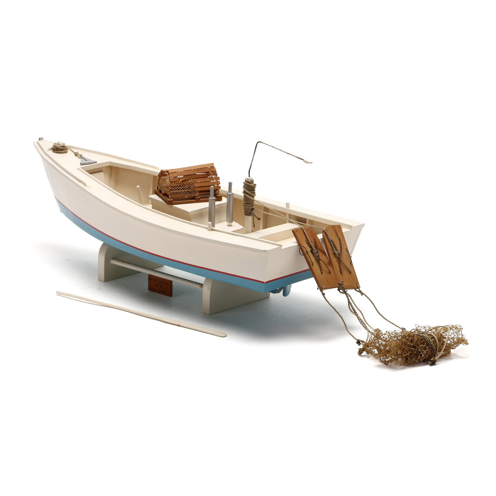 Greg Lupton (NC) Model Skiff - 8
