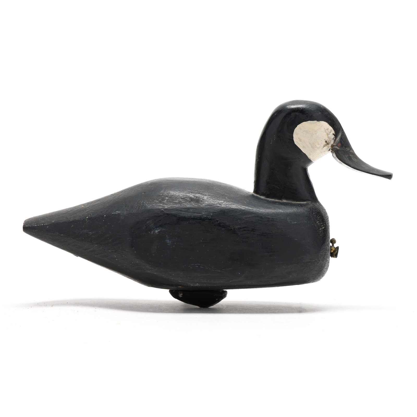 Vernon "Reggie" Waterfield (VA, 1924-2017), Ruddy Duck: Vernon "Reggie" Waterfield (VA, 1924-2017), Ruddy Duck Munden Point, Virginia, circa 1950s, carved and painted wood. Length 12 in. x 7 x 4.5 Additional high-resolution photos are available at www.lela