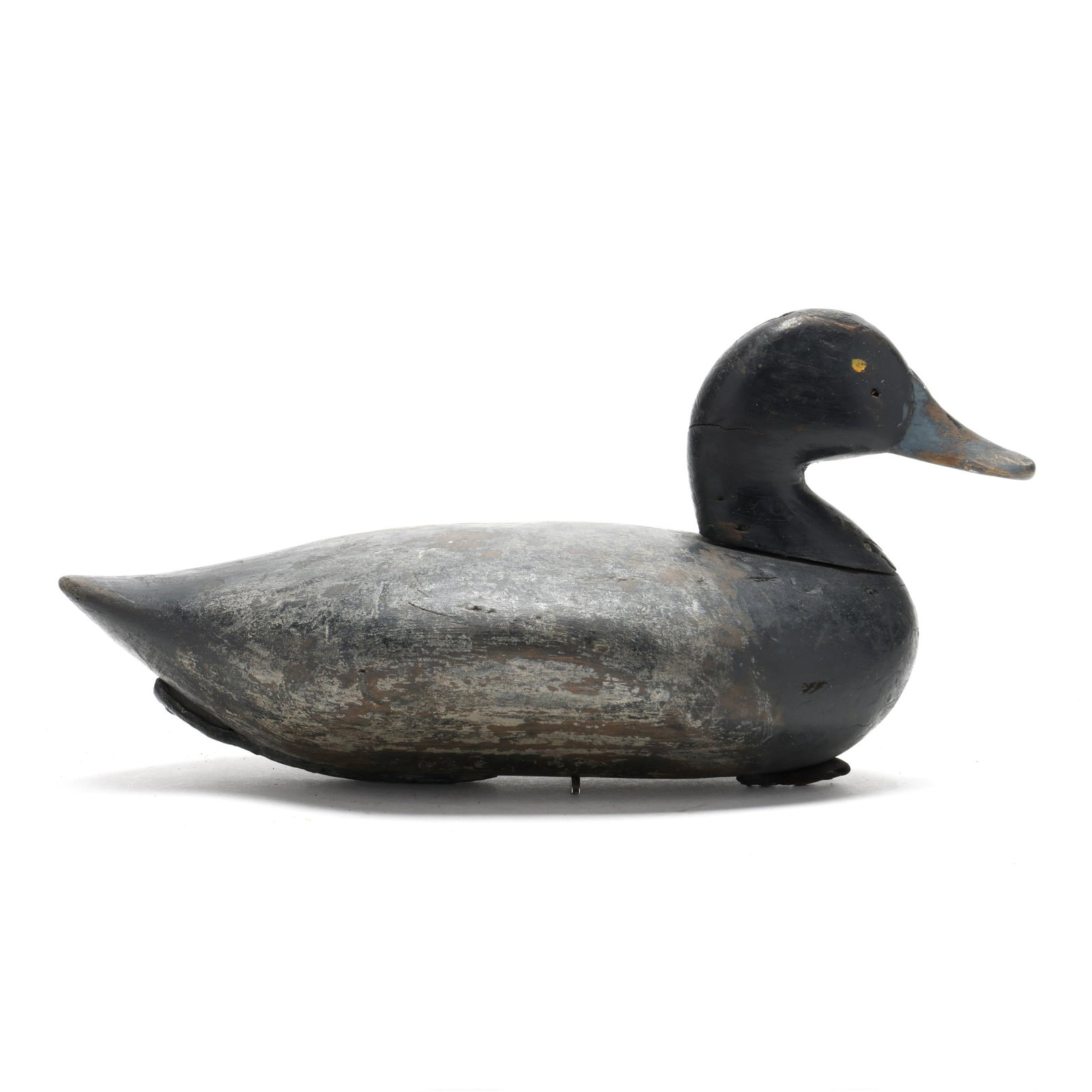 John "Daddy" Holly (MD, 1819-1892), Important Bluebill, North Carolina Rig (1 of 8)
